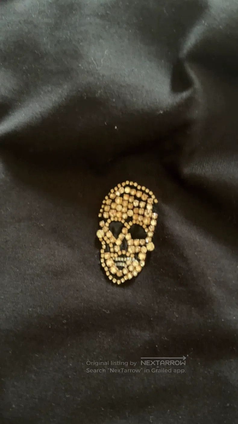 Alexander McQueen Alexander Mcqueen Crystal skull short-sleeved T-shirt Size US XL / EU 56 / 4 - 1 Thumbnail