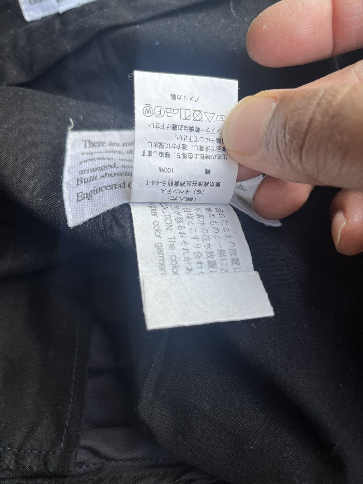 Engineered Garments Navy shorts cuffed with back tightener Size US 34 / EU 50 - 8 Thumbnail