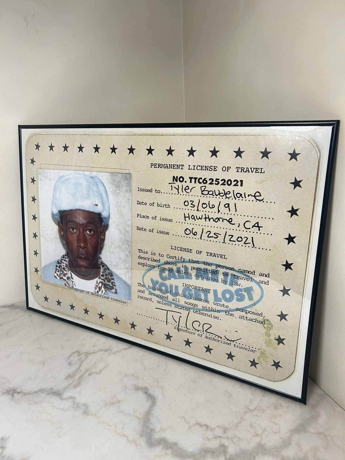 Other Tyler the Creator Poster [24x36] Size ONE SIZE - 2 Thumbnail