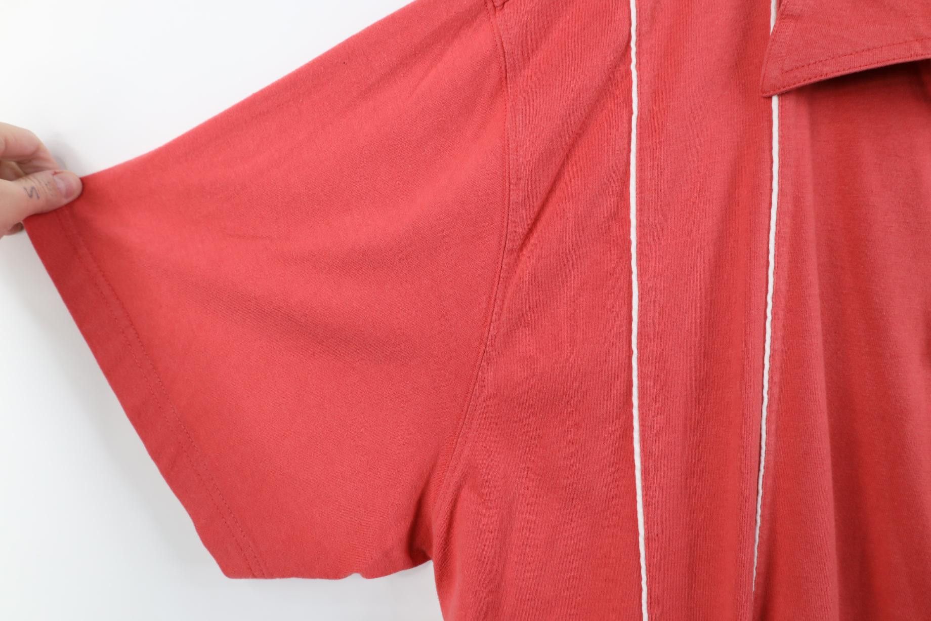 Vintage Vintage 90s Streetwear Striped Knit Pullover Golf Polo Shirt Size US XXL / EU 58 / 5 - 7 Thumbnail