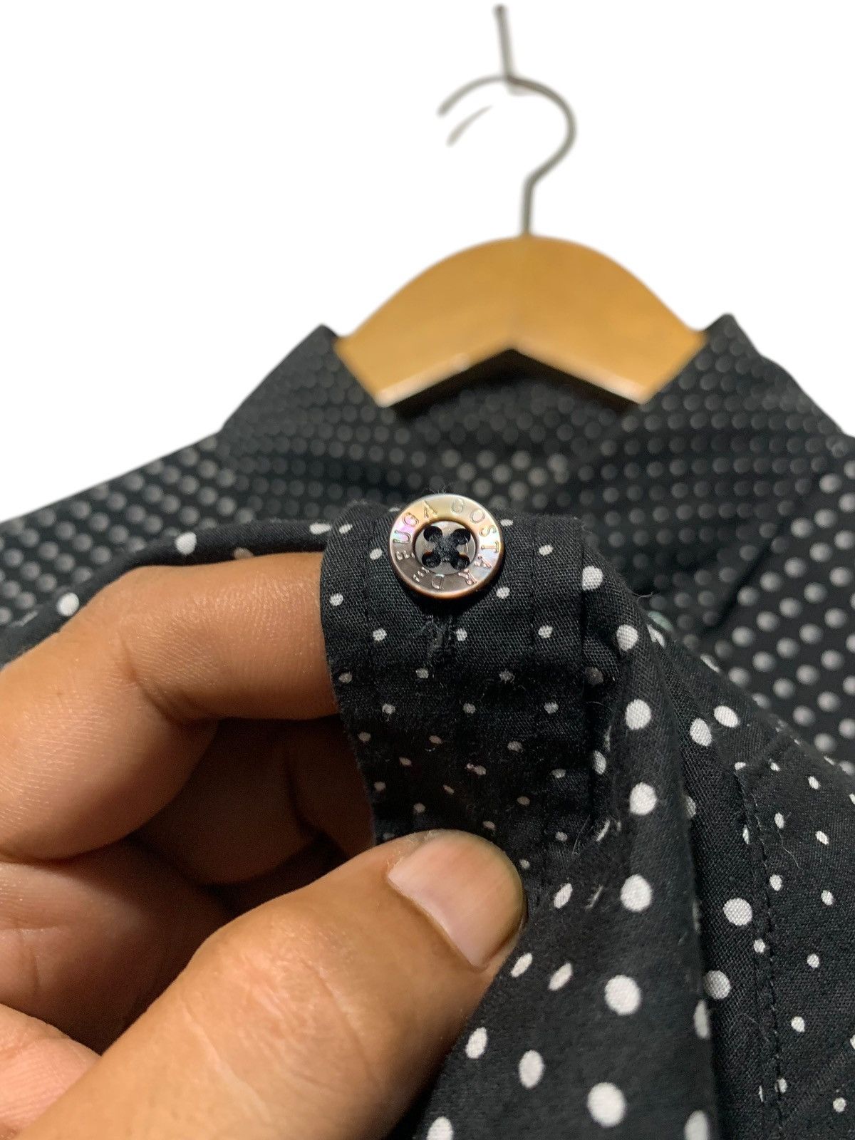 GOSTAR DE FUGA Gostar De Fuga gothic polka dot button down shirt LGB style Size US S / EU 44-46 / 1 - 5 Thumbnail