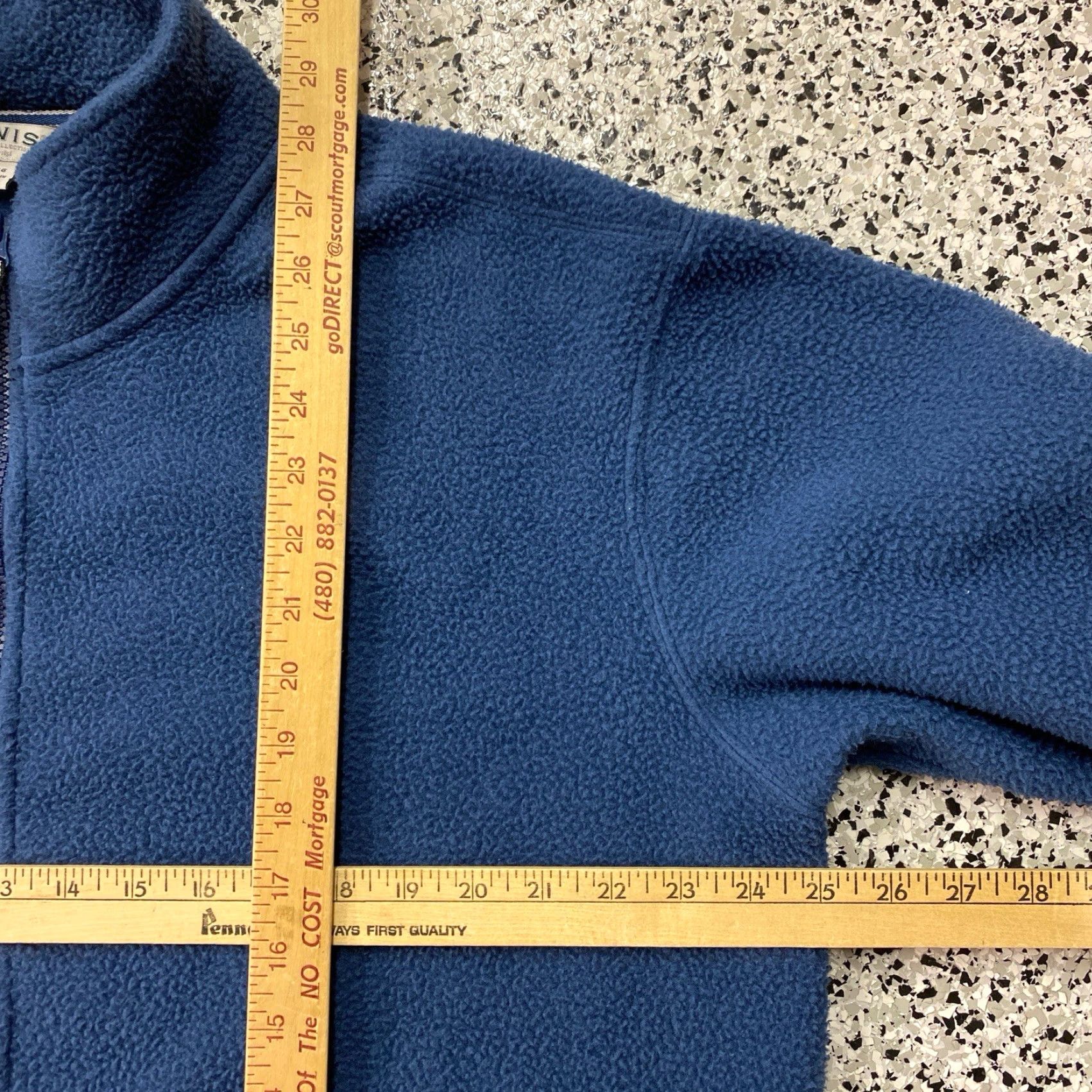 Orvis Orvis Mens Large Blue 1/4 Zip Snap Button Up Pullover Sweatshirt Top Outdoor Shirt Sweatshirt Mens Long Sleeve Outdoor Top Size US L / EU 52-54 / 3 - 3 Thumbnail