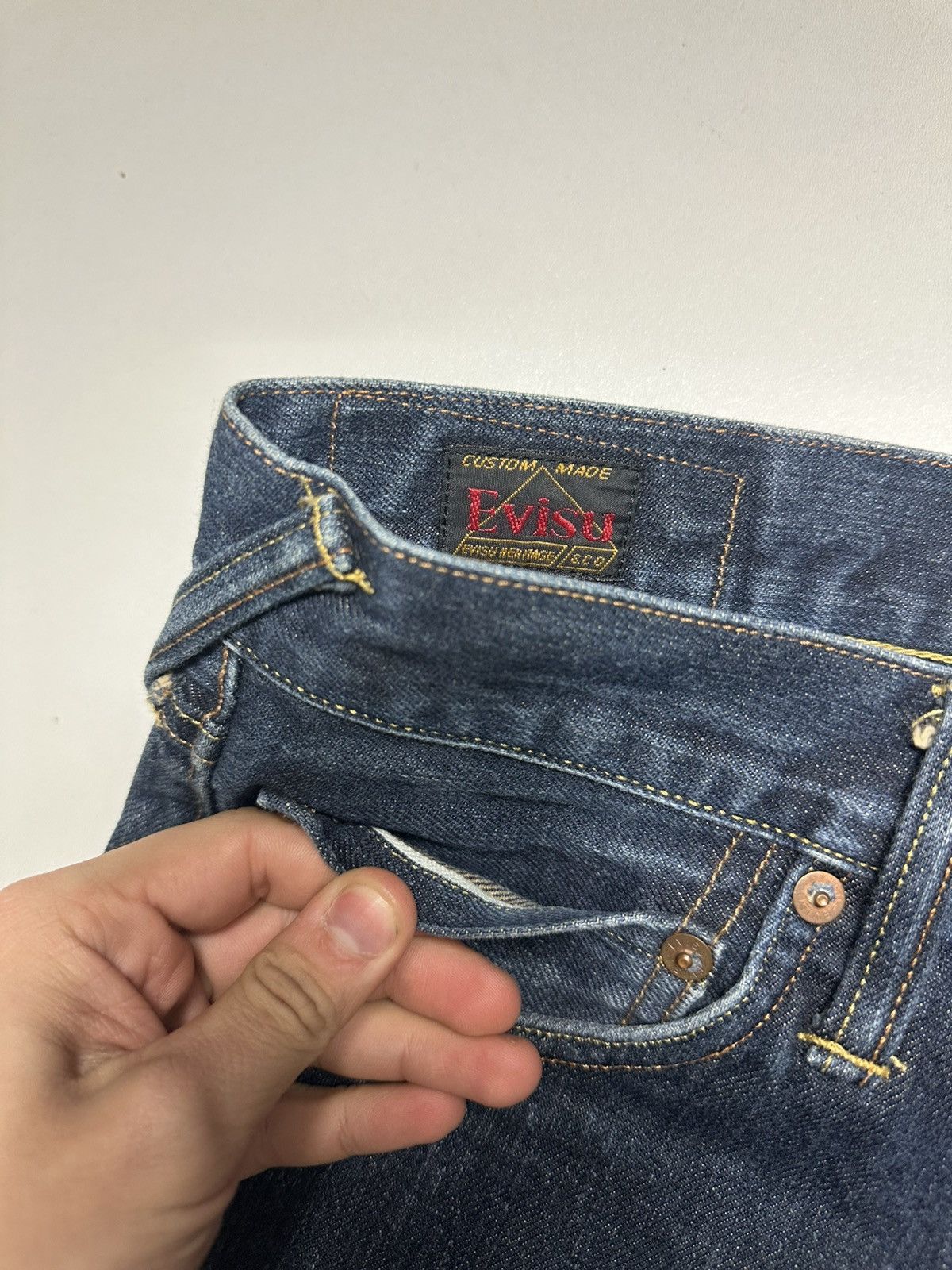 Evisu Vintage Evisu Seagull Selvedge Jeana Size US 30 / EU 46 - 7 Thumbnail