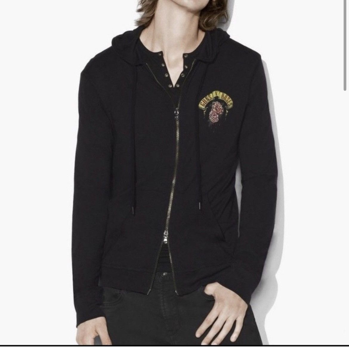 John Varvatos Guns N’ Roses hoodie tee Large. Size US L / EU 52-54 / 3 - 2 Thumbnail