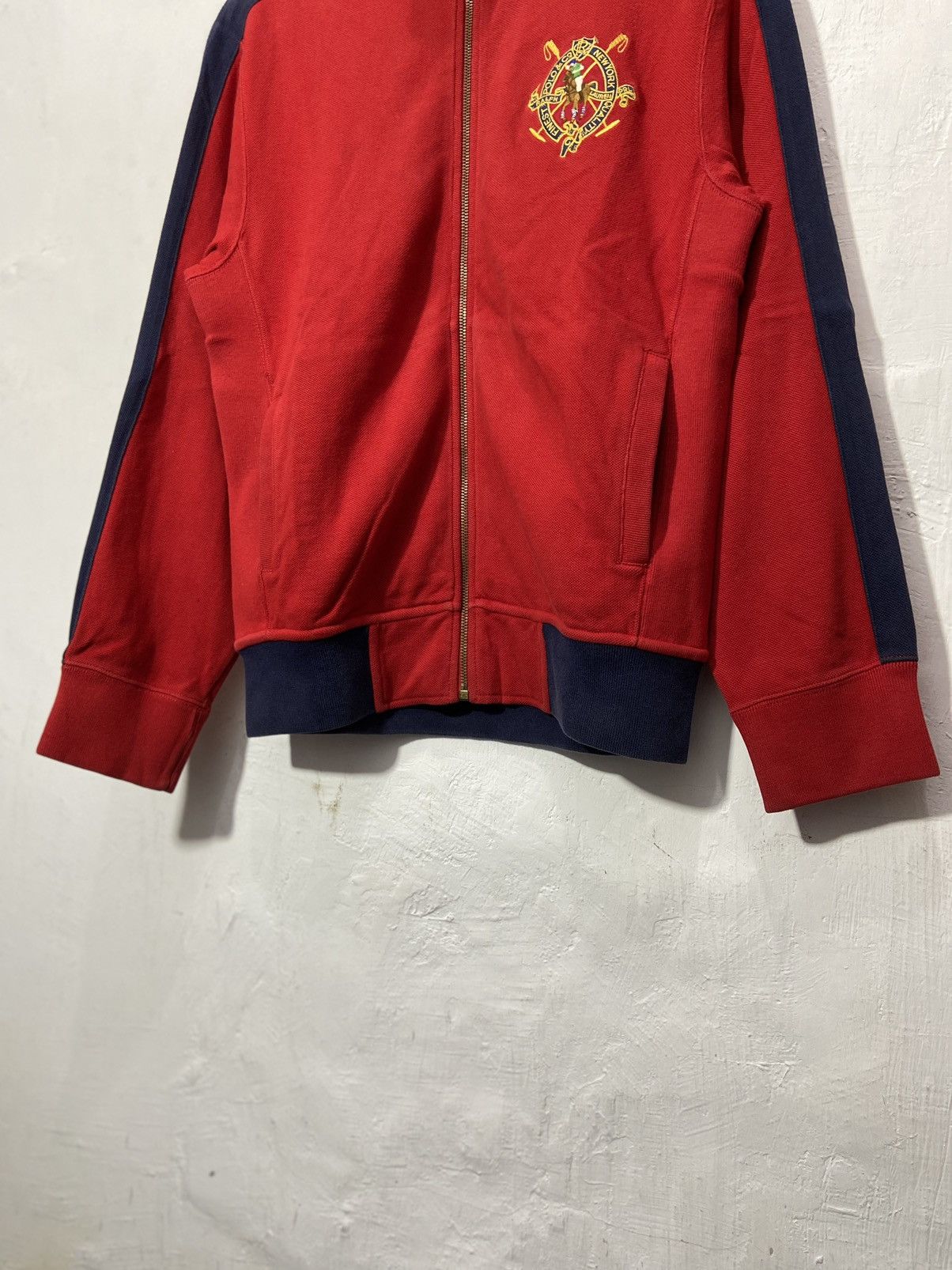 RRL Ralph Lauren Polo by Ralph Lauren Track Jacket Red Size US M / EU 48-50 / 2 - 5 Thumbnail