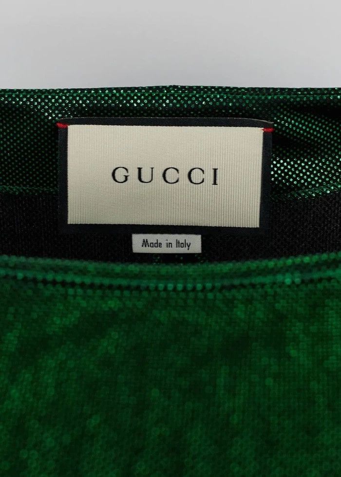 Gucci Gucci Green stripe dress Size XL / US 12-14 / IT 48-50 - 5 Thumbnail