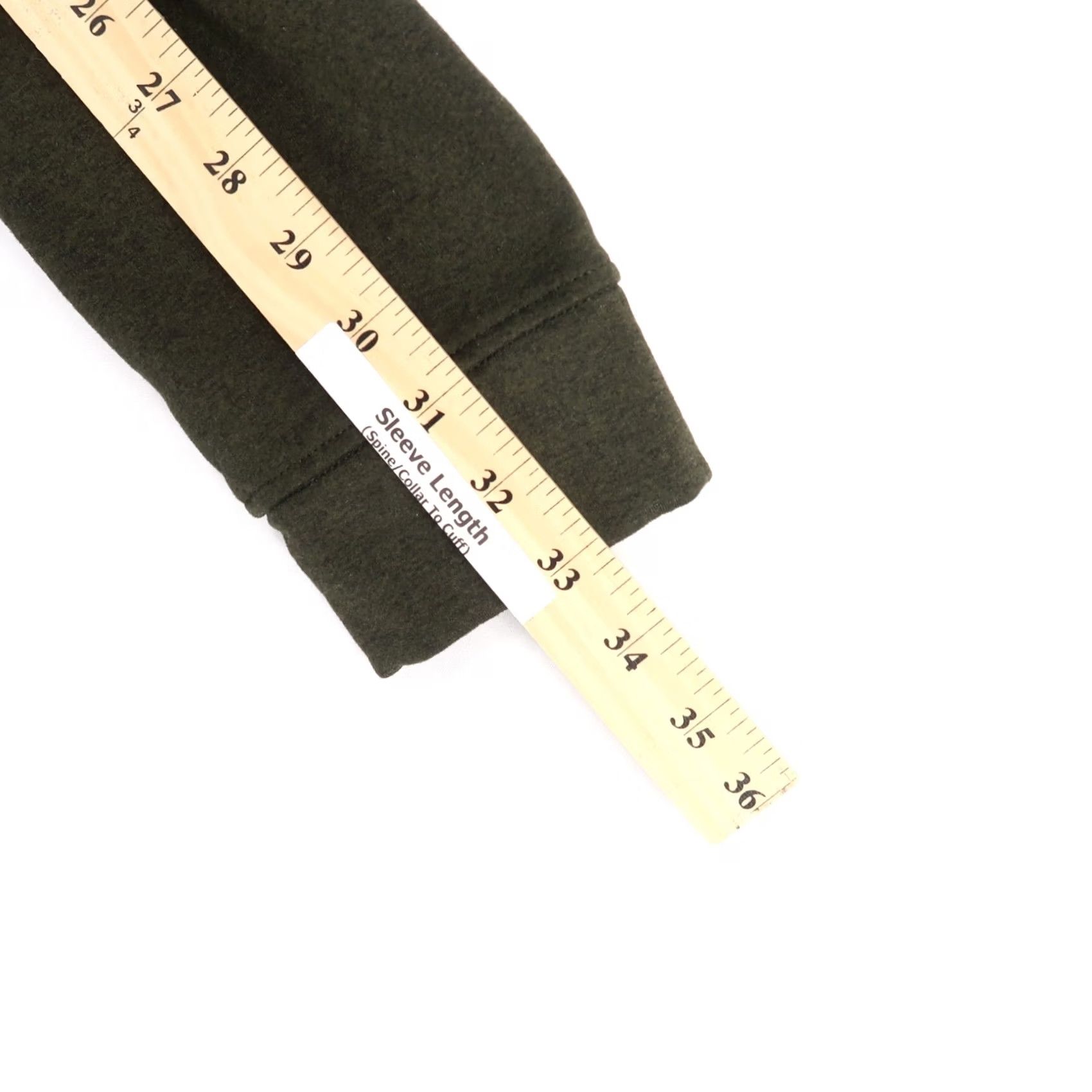 Lululemon Lululemon City Sweatshirt Mens S Green Crewneck Zip Pocket Thermo Sweatshirt Size US S / EU 44-46 / 1 - 7 Thumbnail