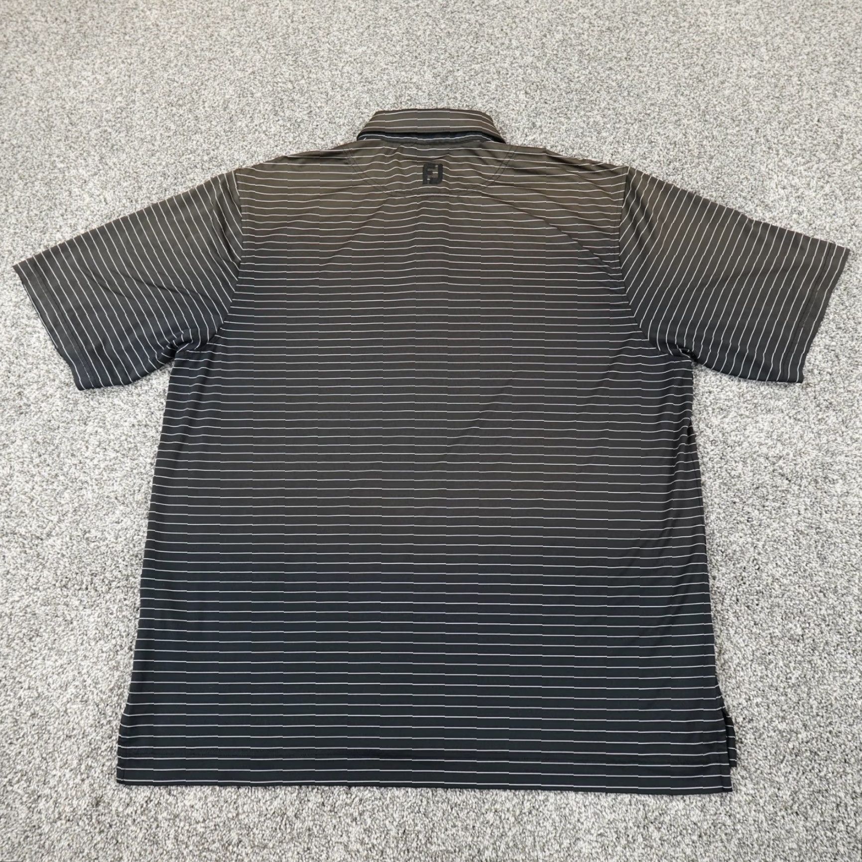 Footjoy FootJoy Polo Shirt Mens XL Black White Golf Performance Stretch Casual Polo Shirt Size US XL / EU 56 / 4 - 7 Thumbnail