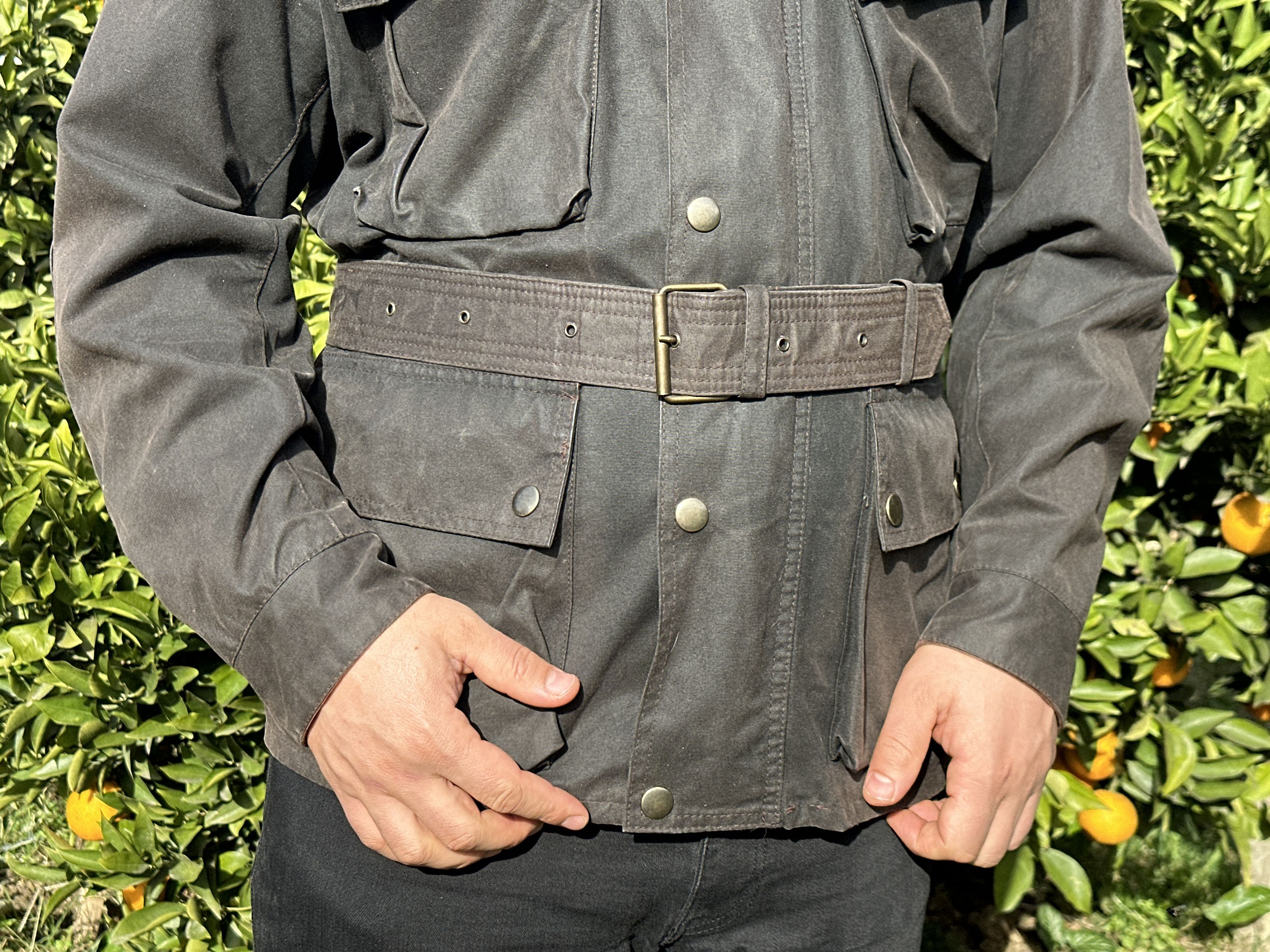 Belstaff Belstaff Waxed Field Jacket Motorcycle Biker Size L Size US L / EU 52-54 / 3 - 17 Thumbnail