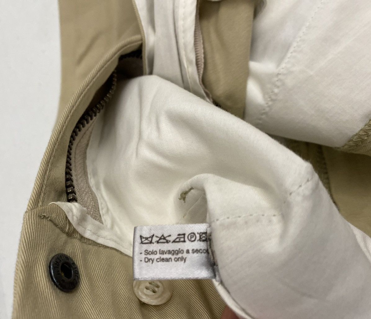 Bottega Veneta Bottega Veneta 🇮🇹 Light Brown Wide Leg Trouser 52 New Size US 36 / EU 52 - 11 Thumbnail