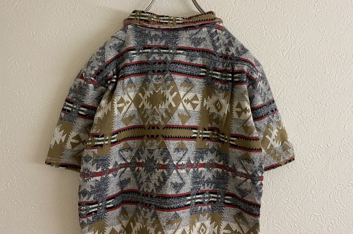 Kapital KAPITAL Native pattern polo shirt Size US L / EU 52-54 / 3 - 5 Thumbnail