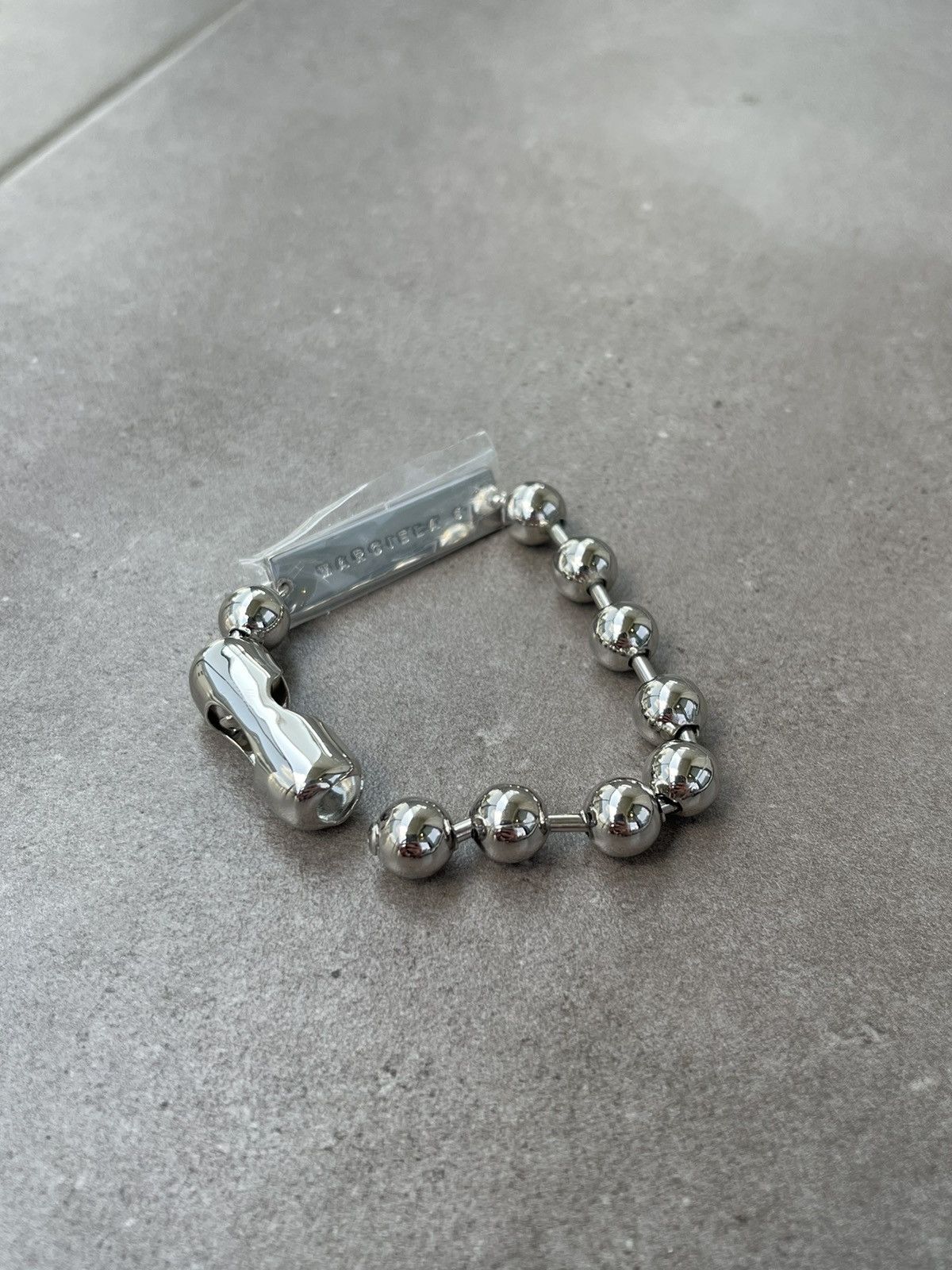 Maison Margiela !DS! SS22 Maison Margiela Polished Palladio Bracelet. Size ONE SIZE - 2 Thumbnail
