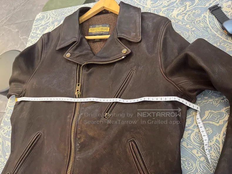 Schott Schott Leather coat Size US L / EU 52-54 / 3 - 7 Thumbnail