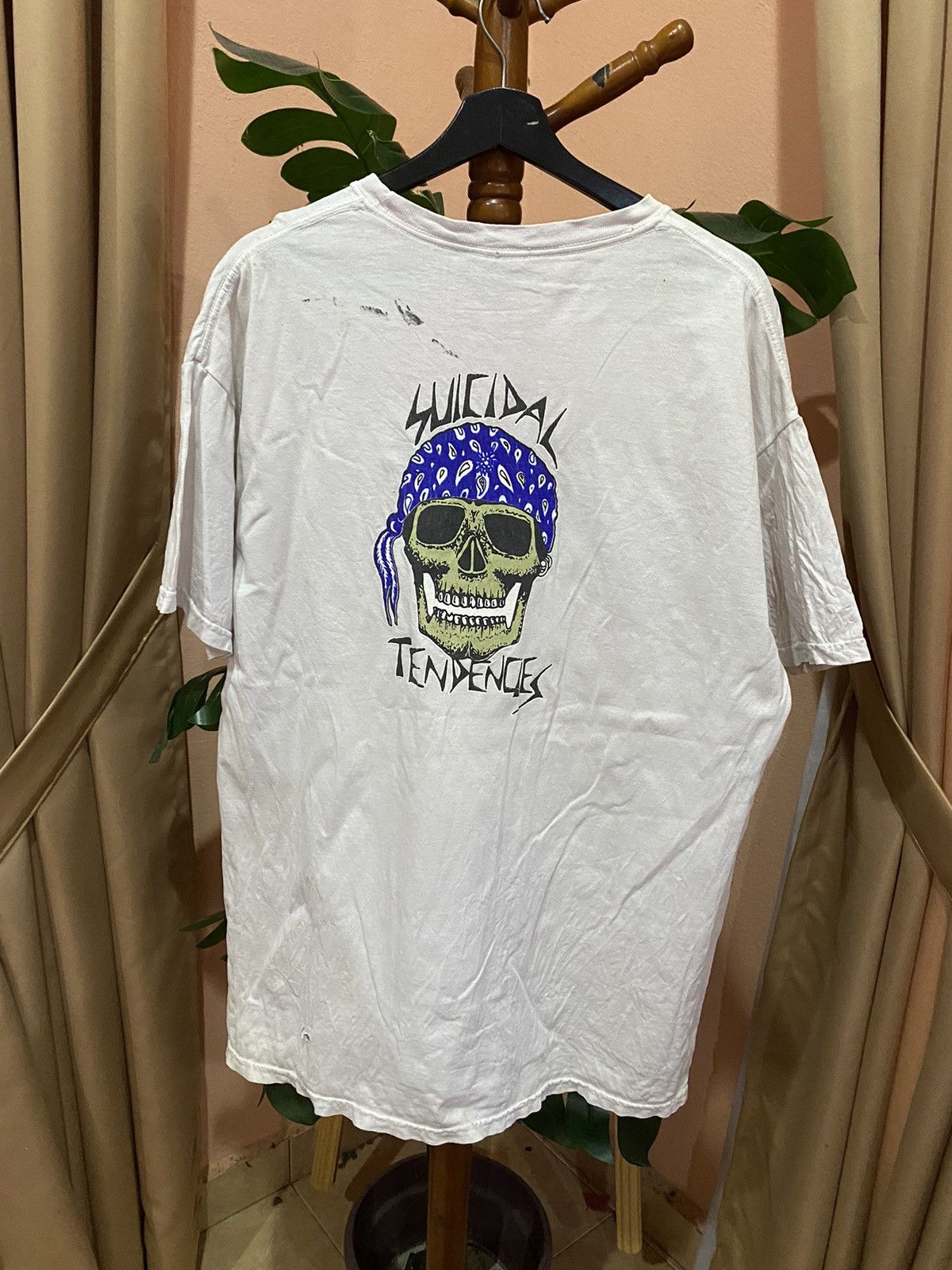 Band Tees Vintage Suicidal Tendencies Punk Rock Band T-Shirt – Hanes Size US XL / EU 56 / 4 - 7 Thumbnail