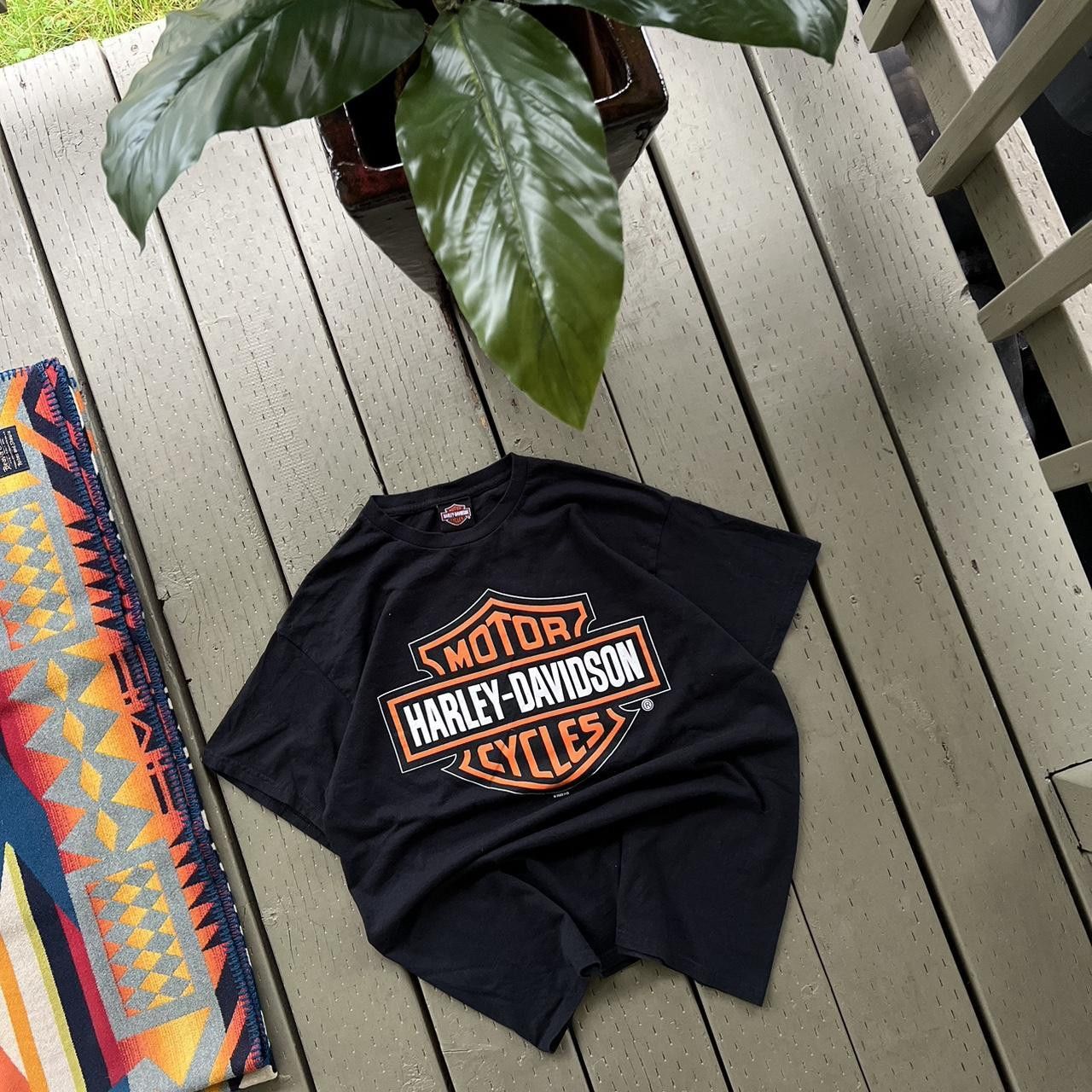 Harley Davidson × Vintage Vintage Harley Davidson T Shirt Size US M / EU 48-50 / 2 - 4 Thumbnail