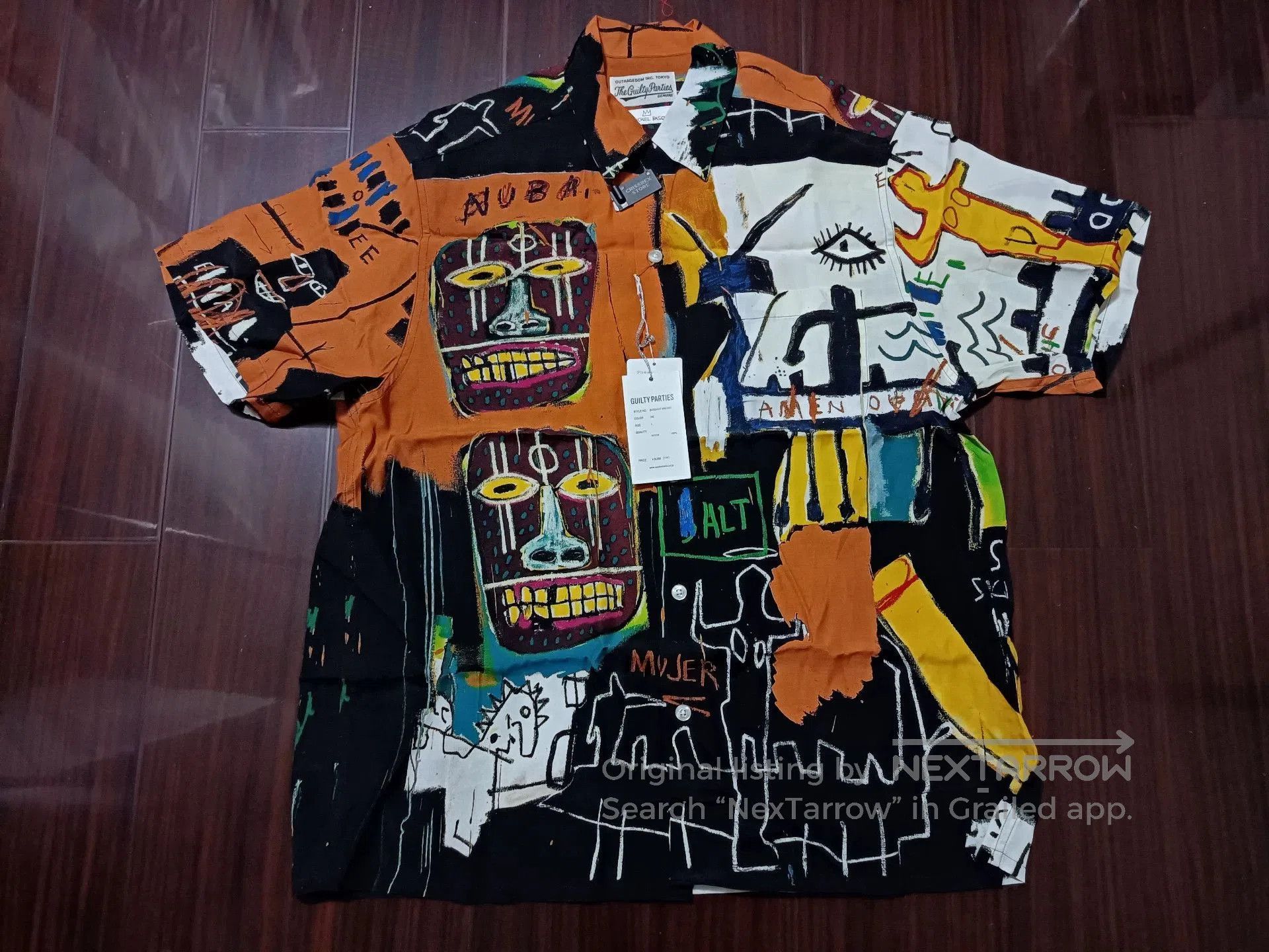 Wacko Maria WACKO MARIA Basquiat S/S Shirt. Size US L / EU 52-54 / 3 - 1 Thumbnail