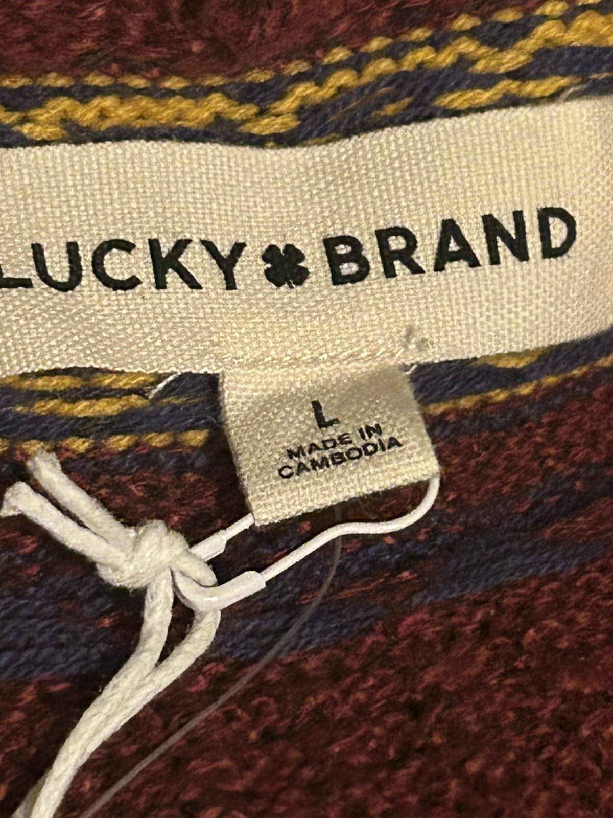 Lucky Brand LUCKY BRAND Maroon Size L / US 10 / IT 46 - 9 Thumbnail