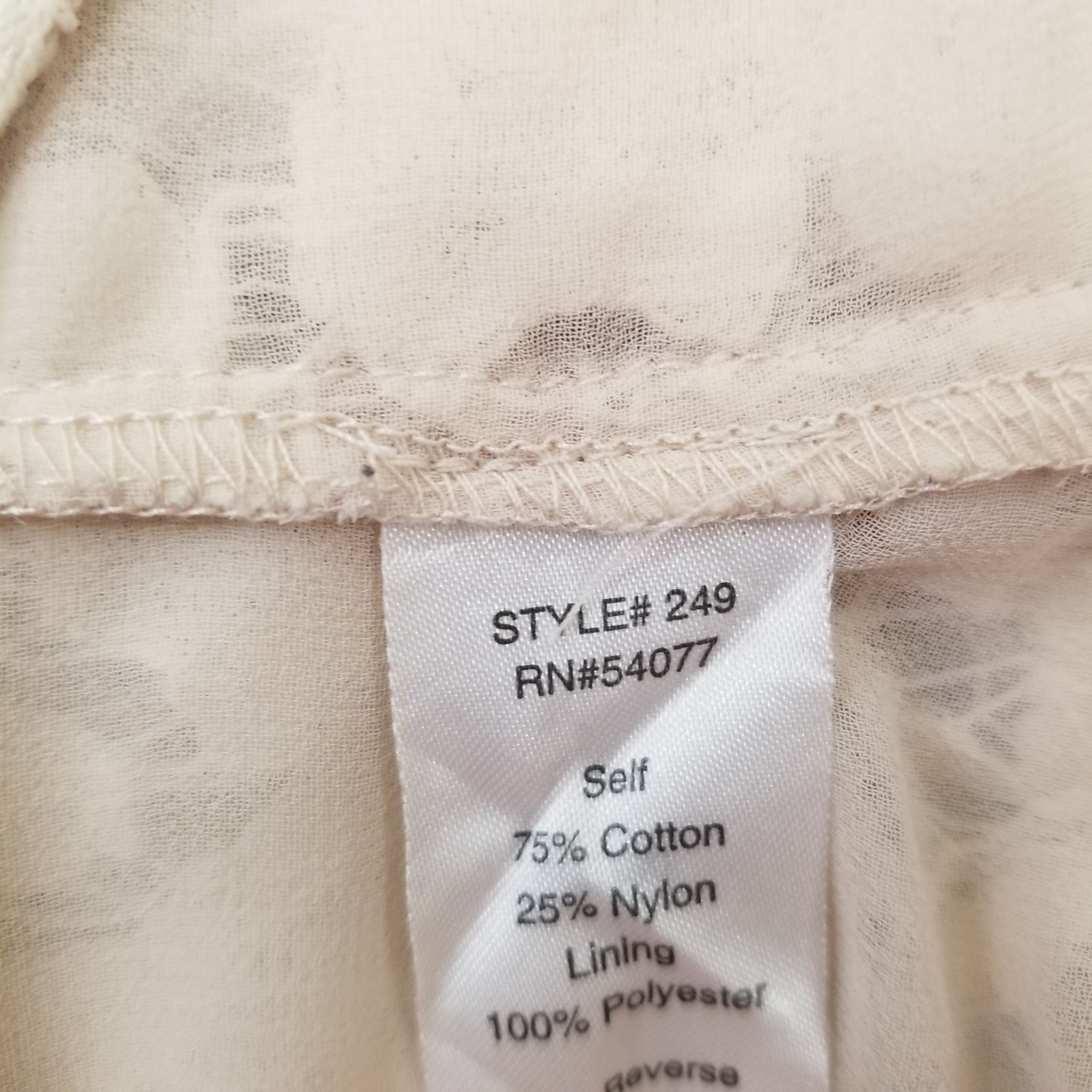 Other CAbi 6 Cream Lace Jacket Blazer 249 Tailored Cut Ivory CLUNY Size M / US 6-8 / IT 42-44 - 6 Thumbnail