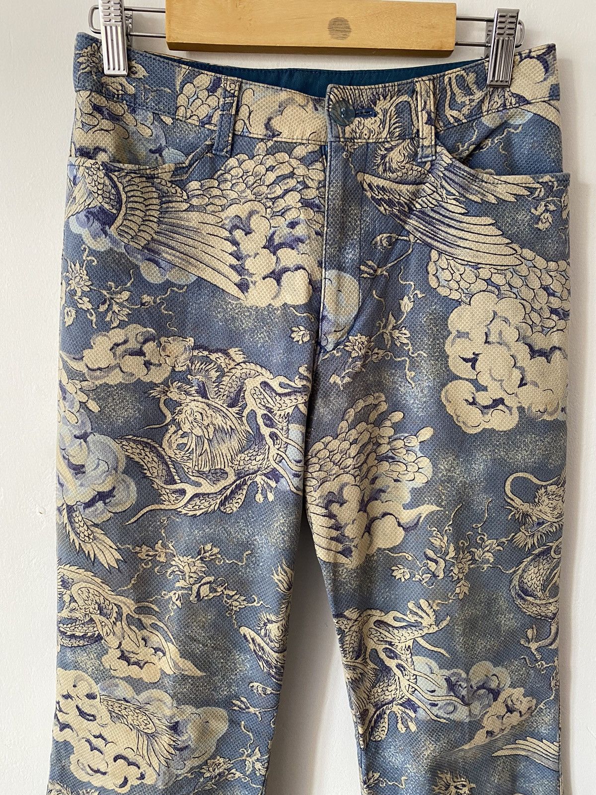 If Six Was Nine × Japanese Brand Japanese Batsu Club Sukajan Style Pants Size US 29 - 4 Thumbnail