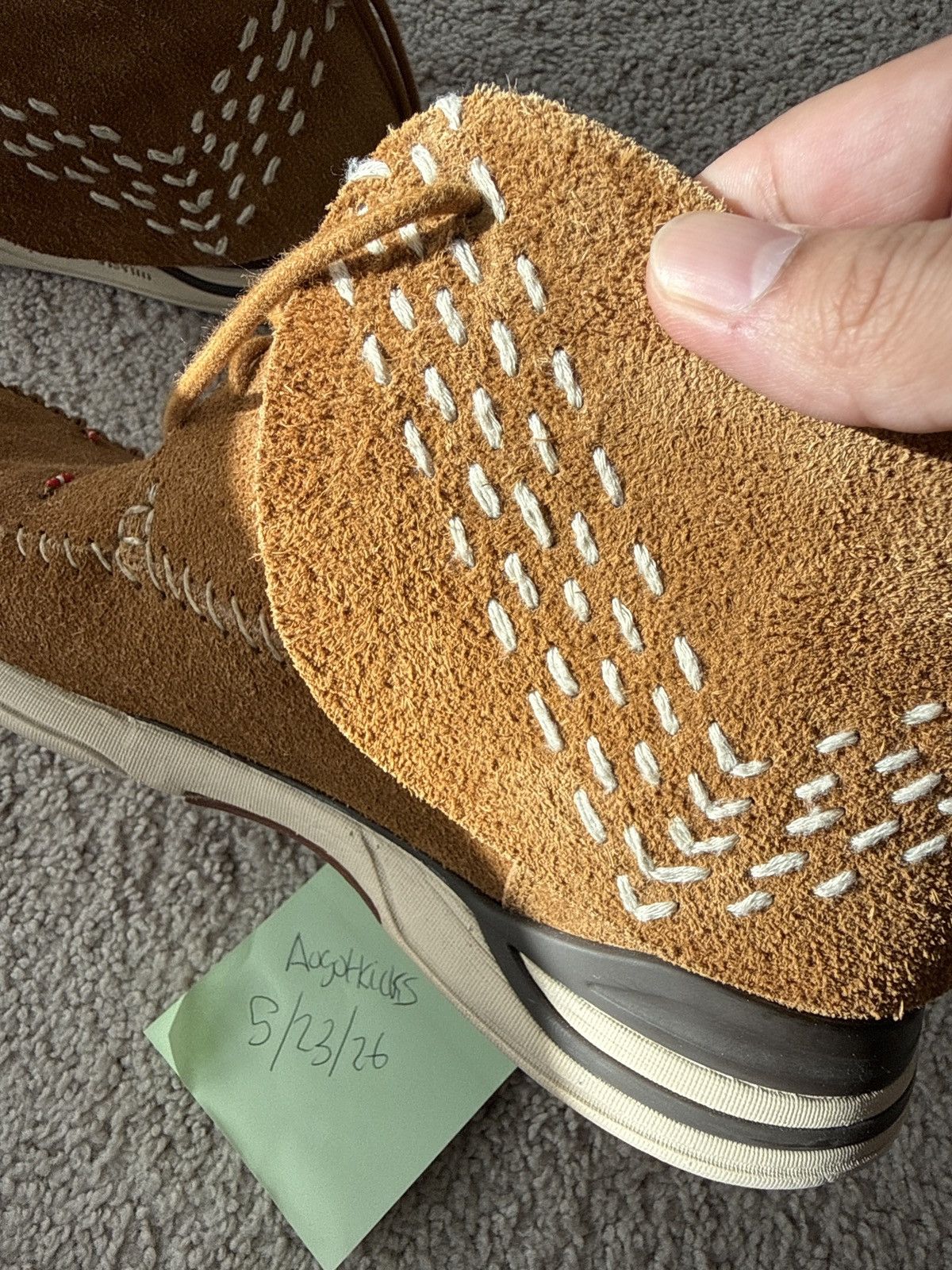 Visvim Visim fbt brown sz 10.5 rare Size US 10.5 / EU 43-44 - 8 Thumbnail