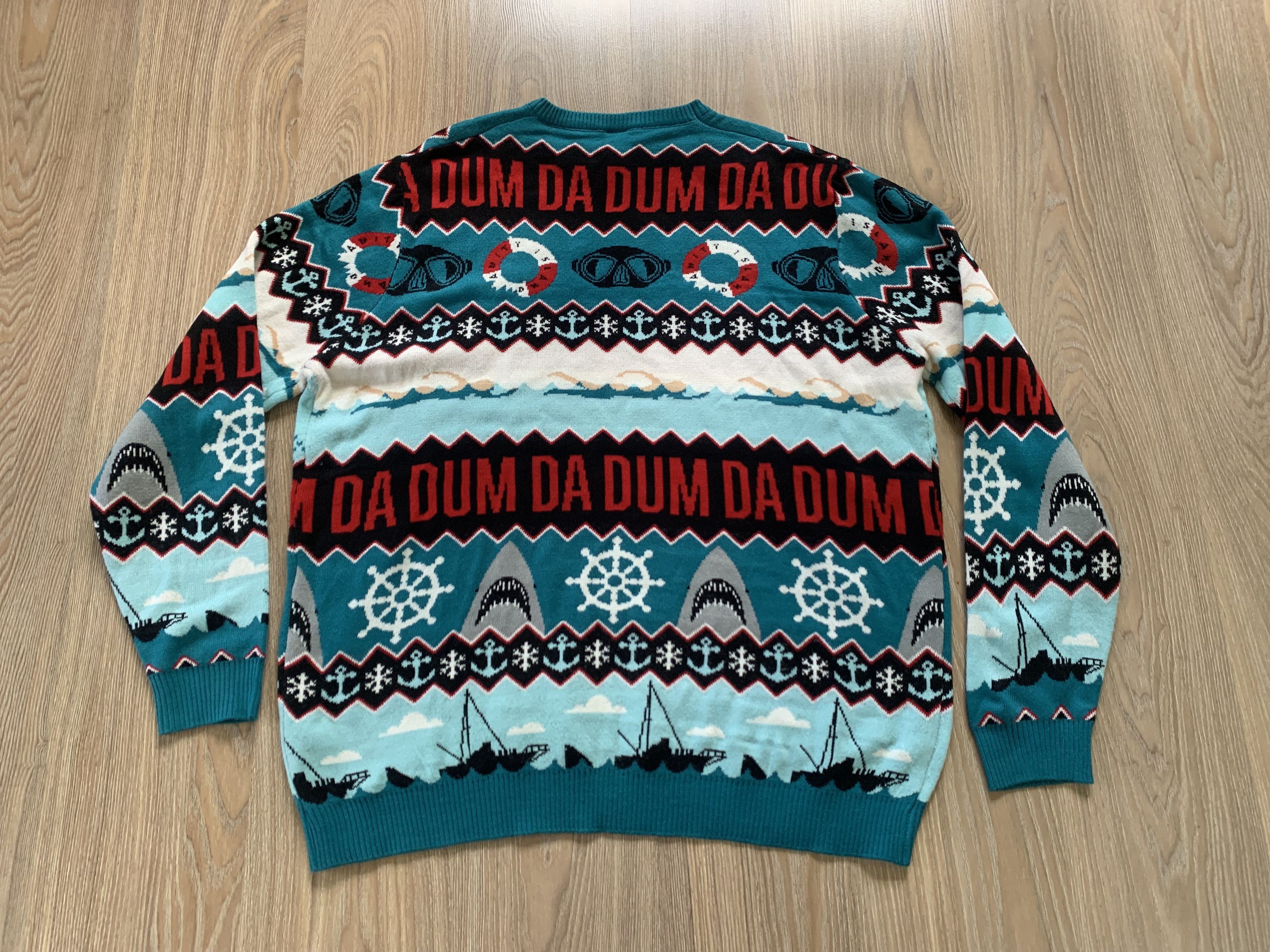 Universal Studios Numskull Jaws Printed Sweater Size US XXL / EU 58 / 5 - 3 Thumbnail