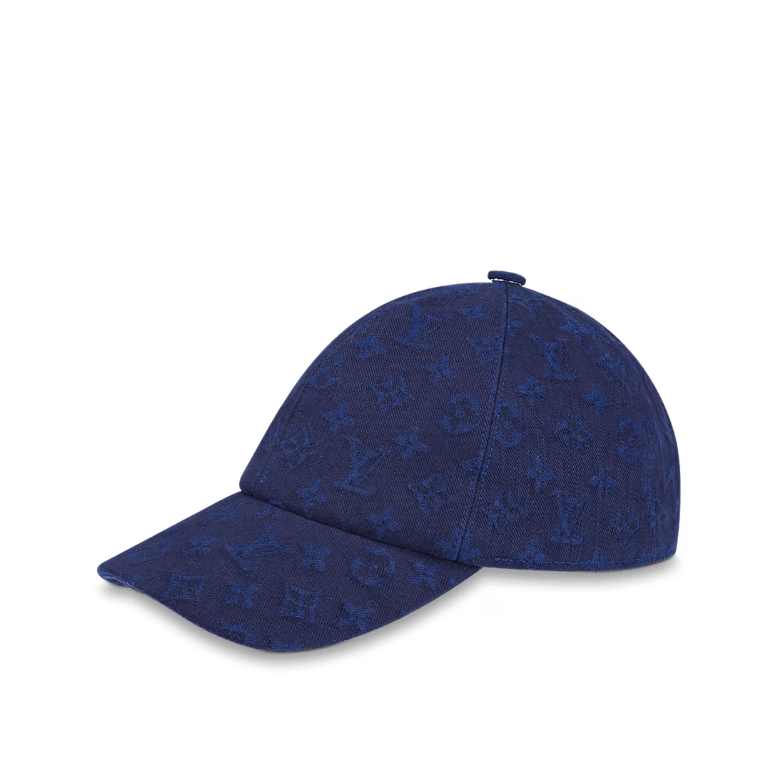 LOUIS VUITTON CAP BASEBALL MONOGRAM LOGO LV DAD CAP M77590
