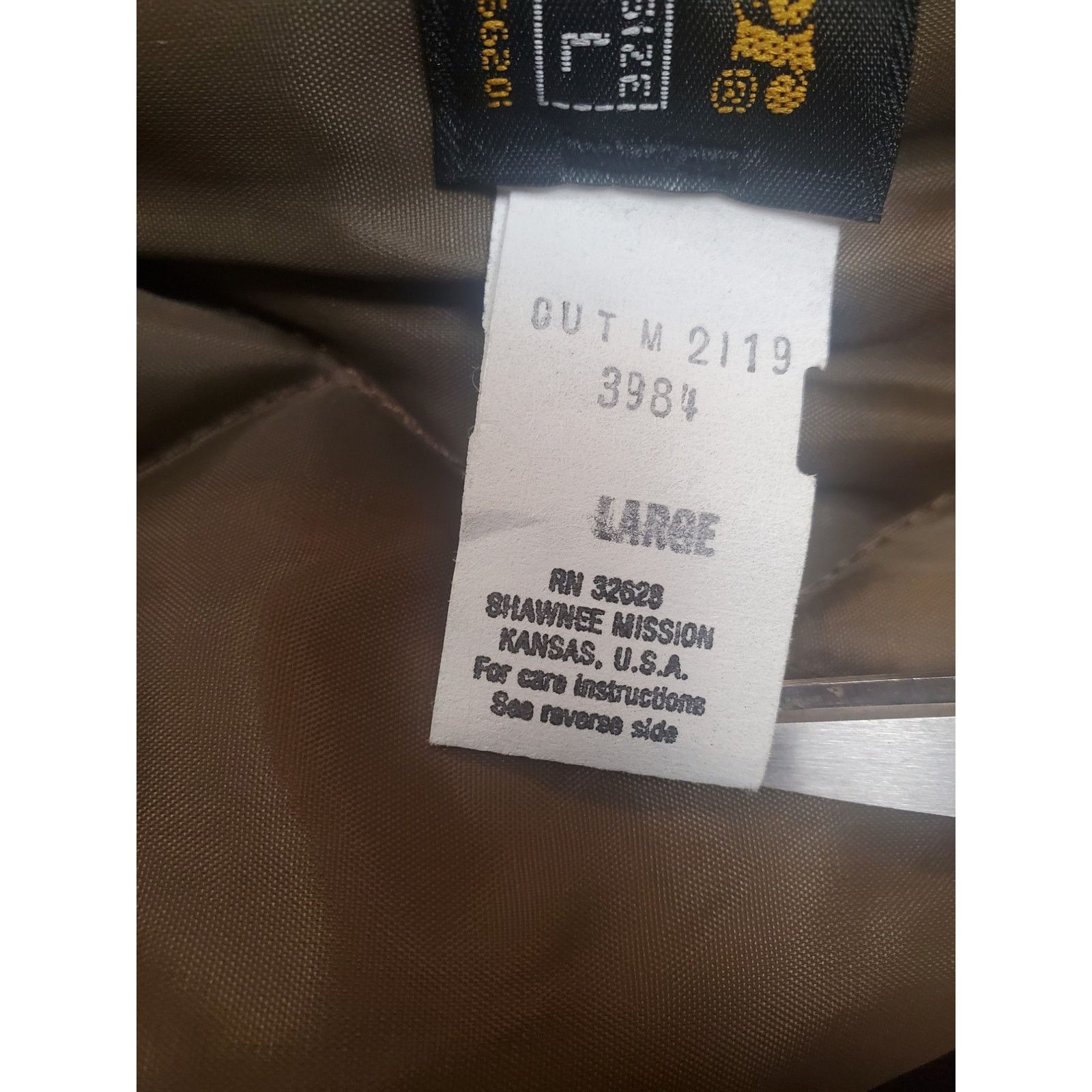 Swingster Swingster VTG Men's Large Tan Counter Utility Farm Jacket Size US L / EU 52-54 / 3 - 6 Thumbnail