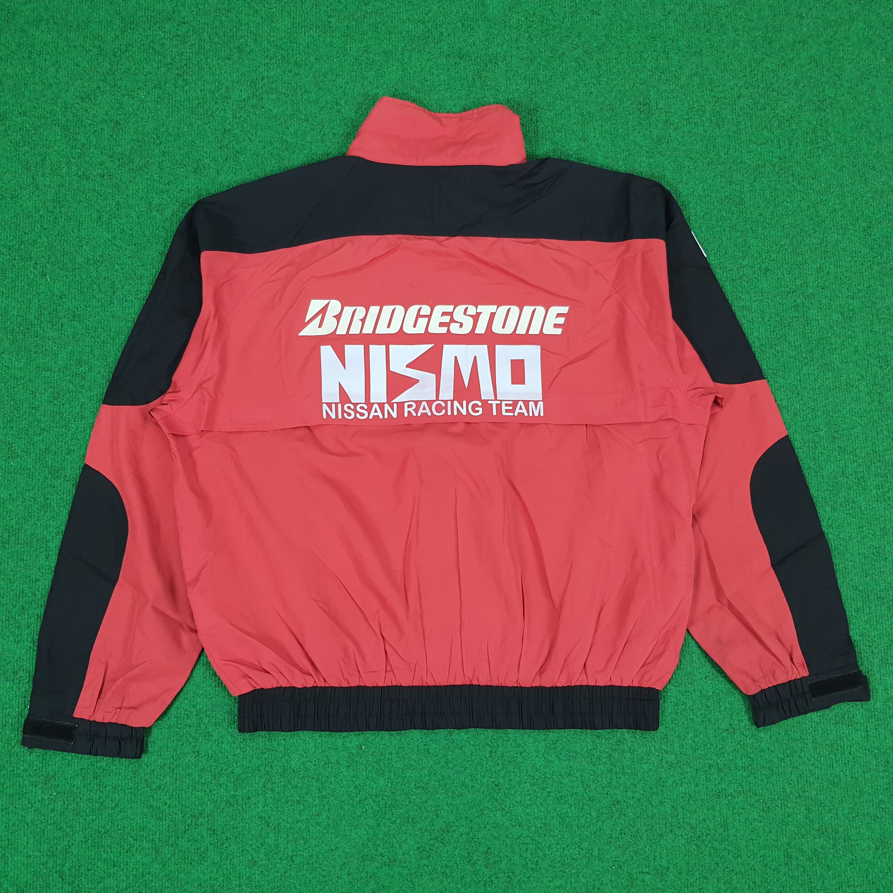 Japanese Brand Vintage Bridgestone Nismo Custom Motorsports Jacket Size US L / EU 52-54 / 3 - 3 Thumbnail