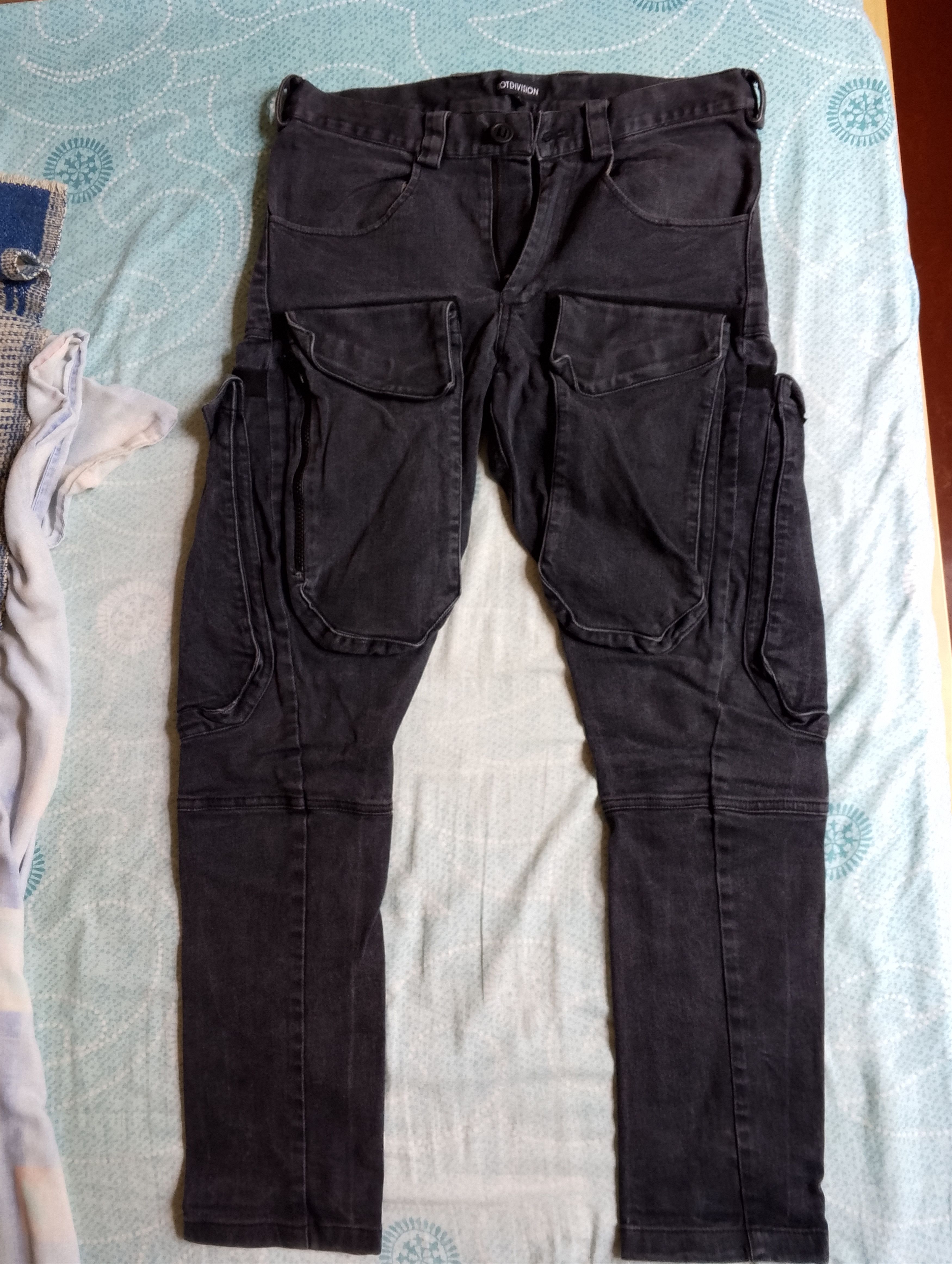 Riot Division techwear denim pants of Riot Division 4 pockets Size US 30 / EU 46 - 1 Thumbnail