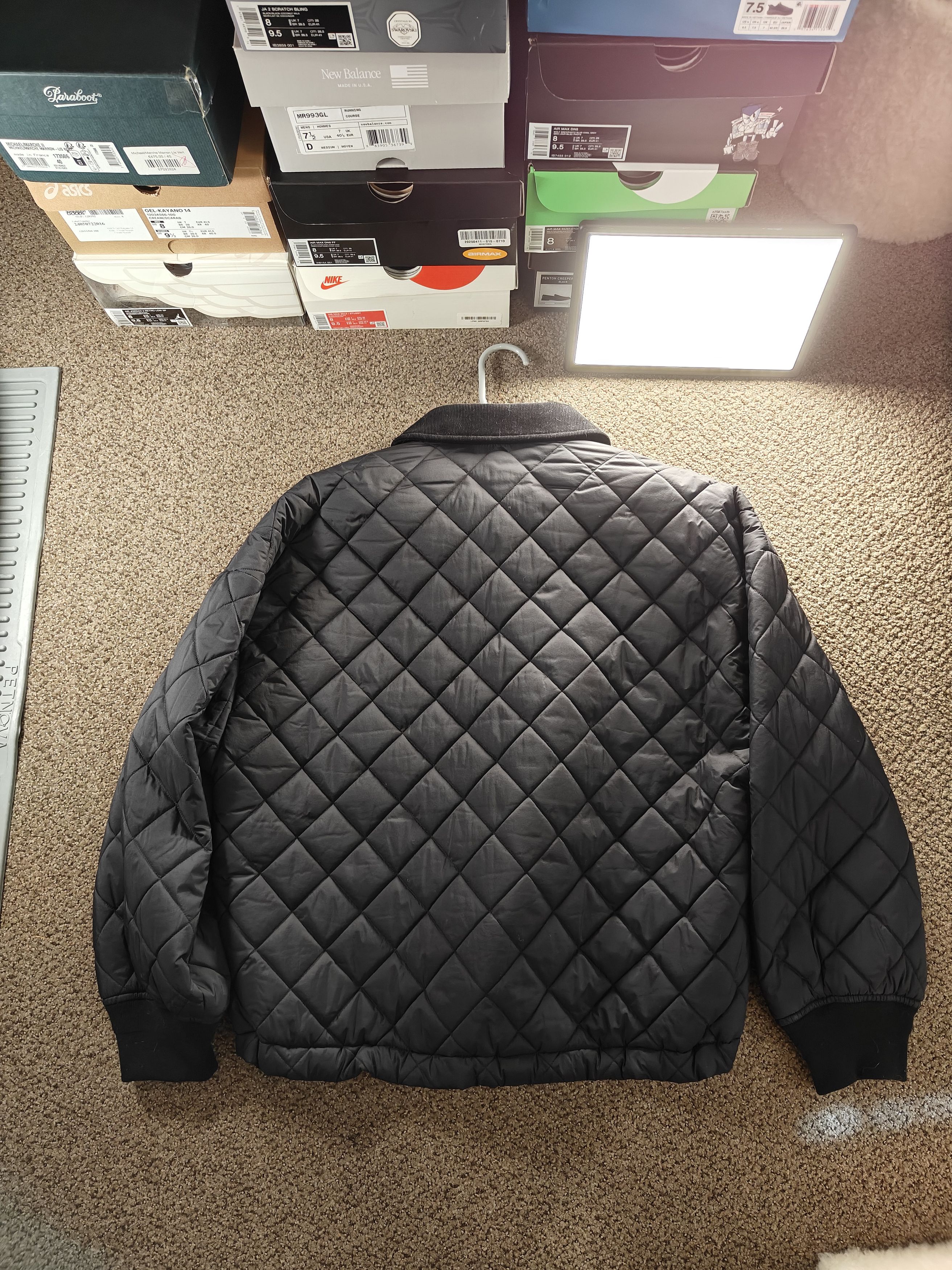 Uniqlo uniqlo:c quilted bomber jacket corduroy collar - women's S Size S / US 4 / IT 40 - 2 Thumbnail