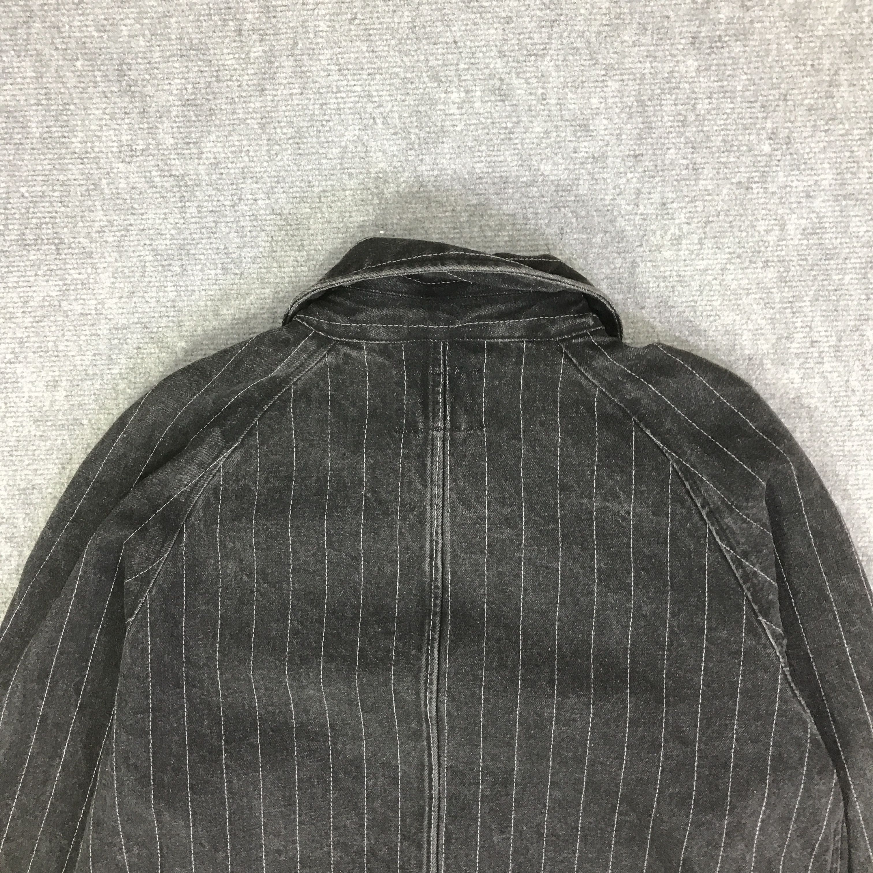 Woolrich Woolen Mills WOOLRICH BLACK DENIM BUTTON JACKET K84B10 Size US L / EU 52-54 / 3 - 4 Thumbnail