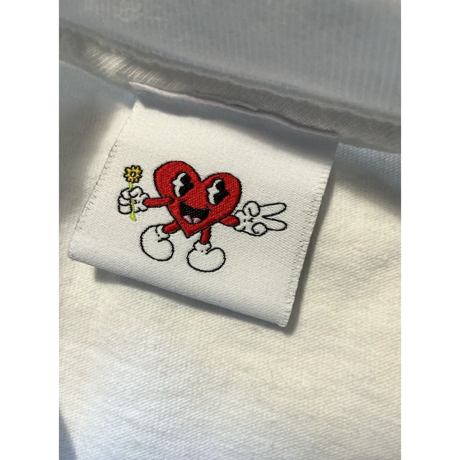 Y/Project The Heart Project Heart Holding Hands Letter Note Graphic S/S T-Shirt White XL Mens Regular Size XL Size US XL / EU 56 / 4 - 6 Thumbnail