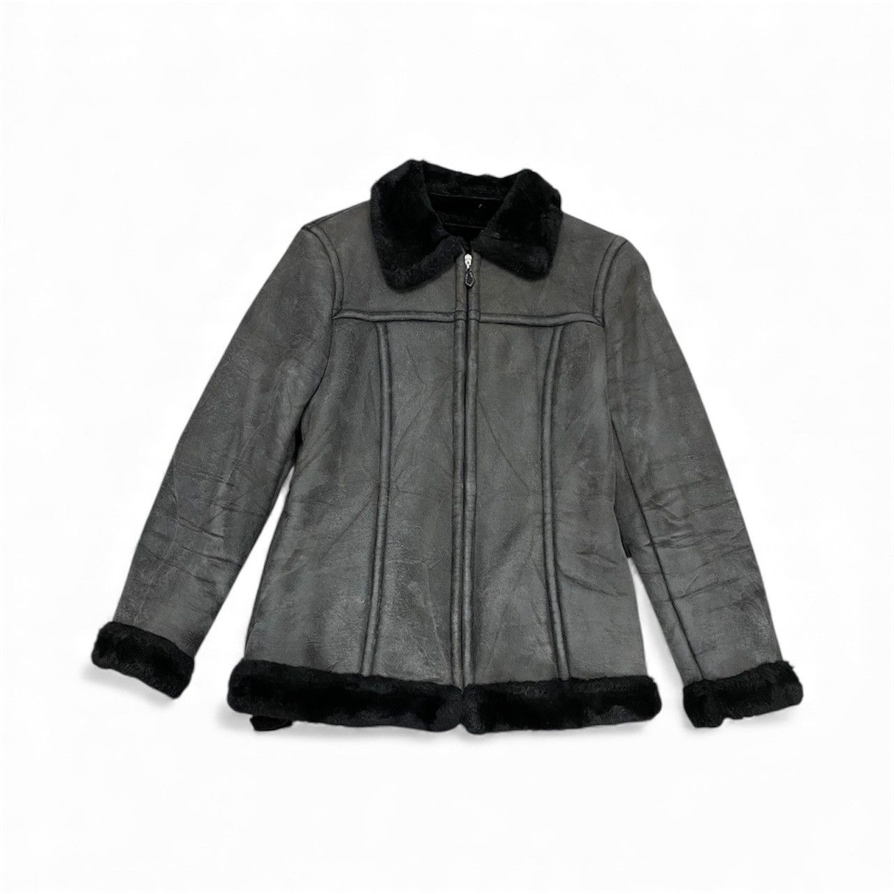 Burberry Burberry sheepskin faux fur B3 style jacket Size XS / US 0-2 / IT 36-38 - 2 Thumbnail