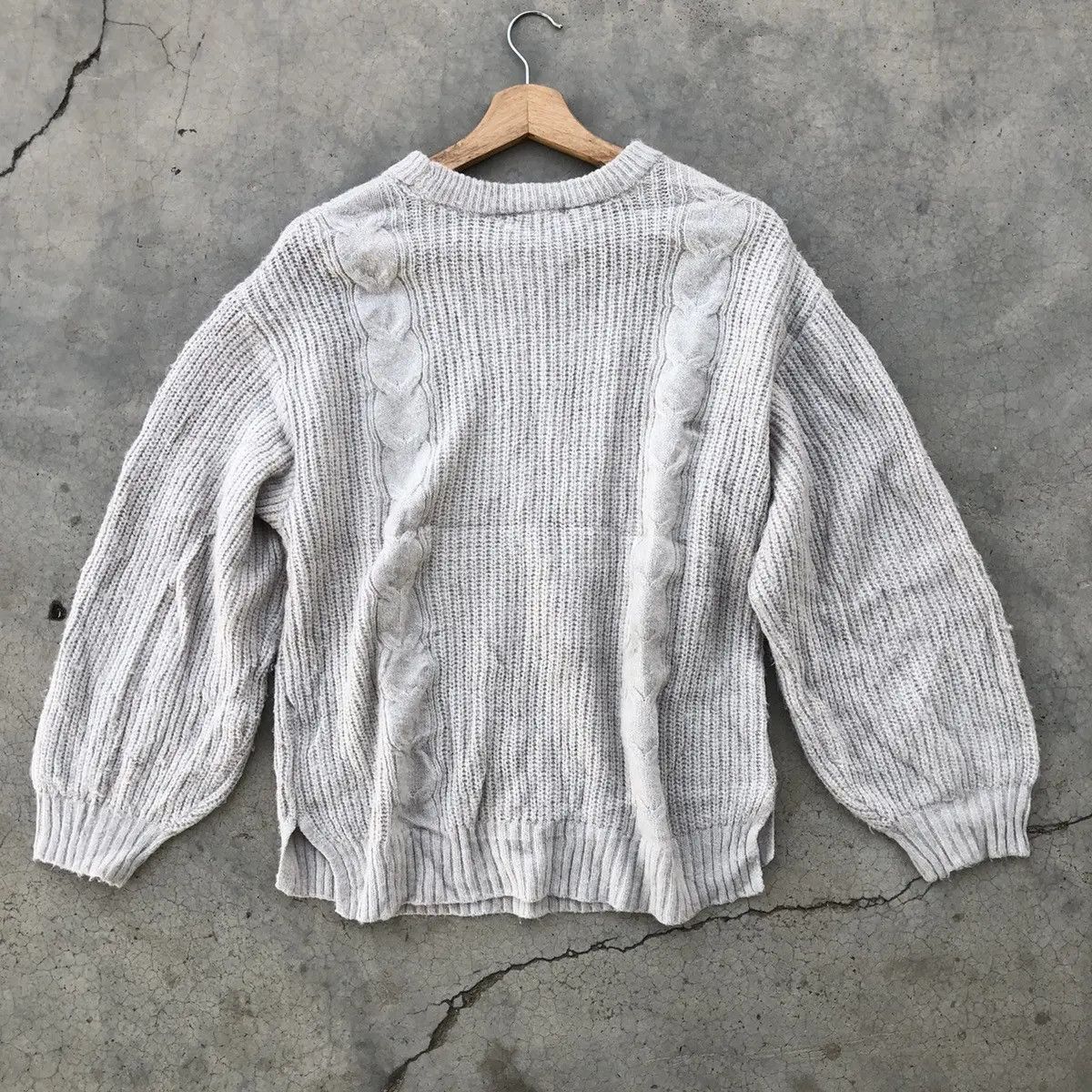 Homespun Knitwear Vintge Knitwear Warm & Soft Touch Grey Vintage Womenswear Size US L / EU 52-54 / 3 - 10 Thumbnail
