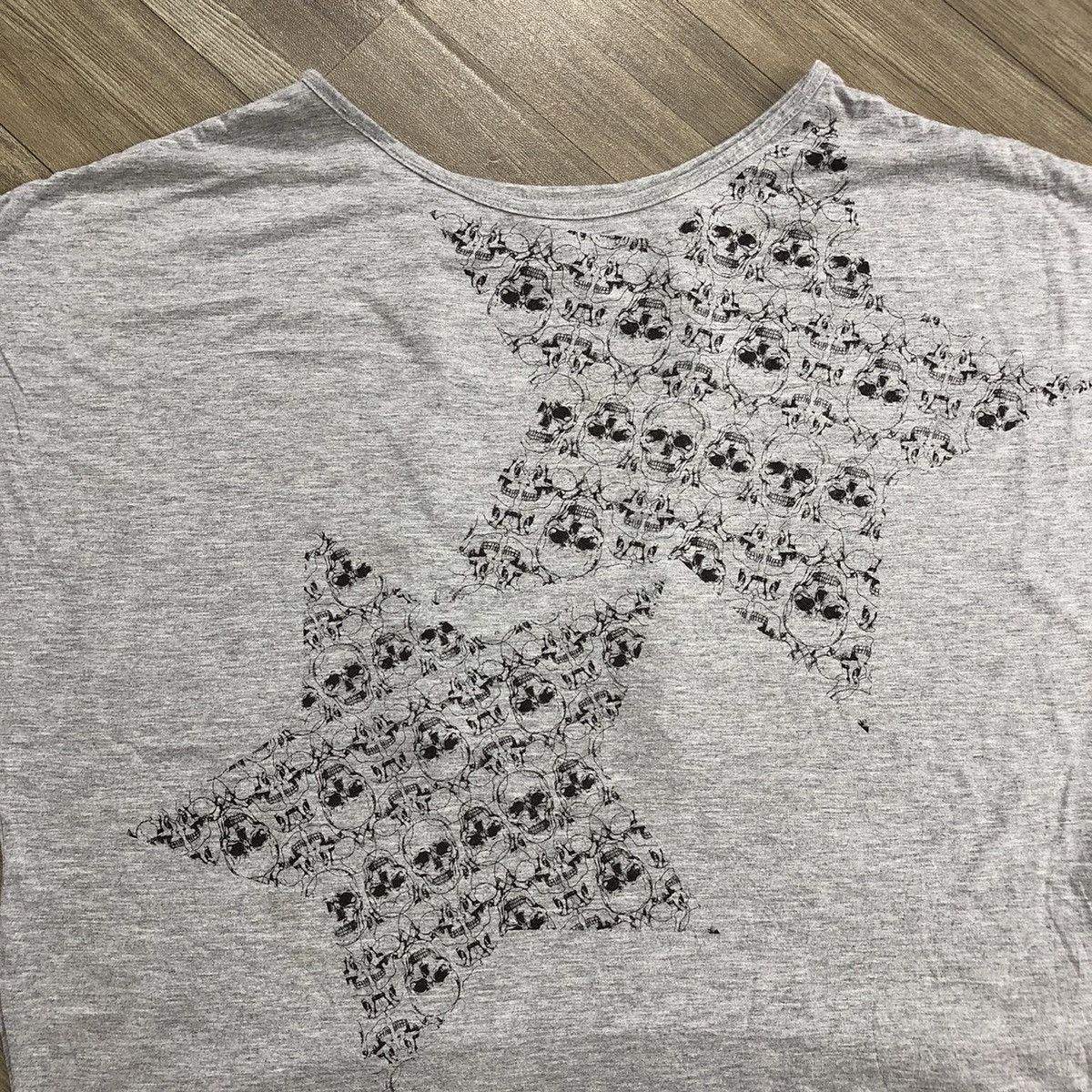 Japanese Brand × Seditionaries 2000s Oggeto Skulls Distressed Lgb Gothic Goa Style Tee Size US XXL / EU 58 / 5 - 2 Thumbnail