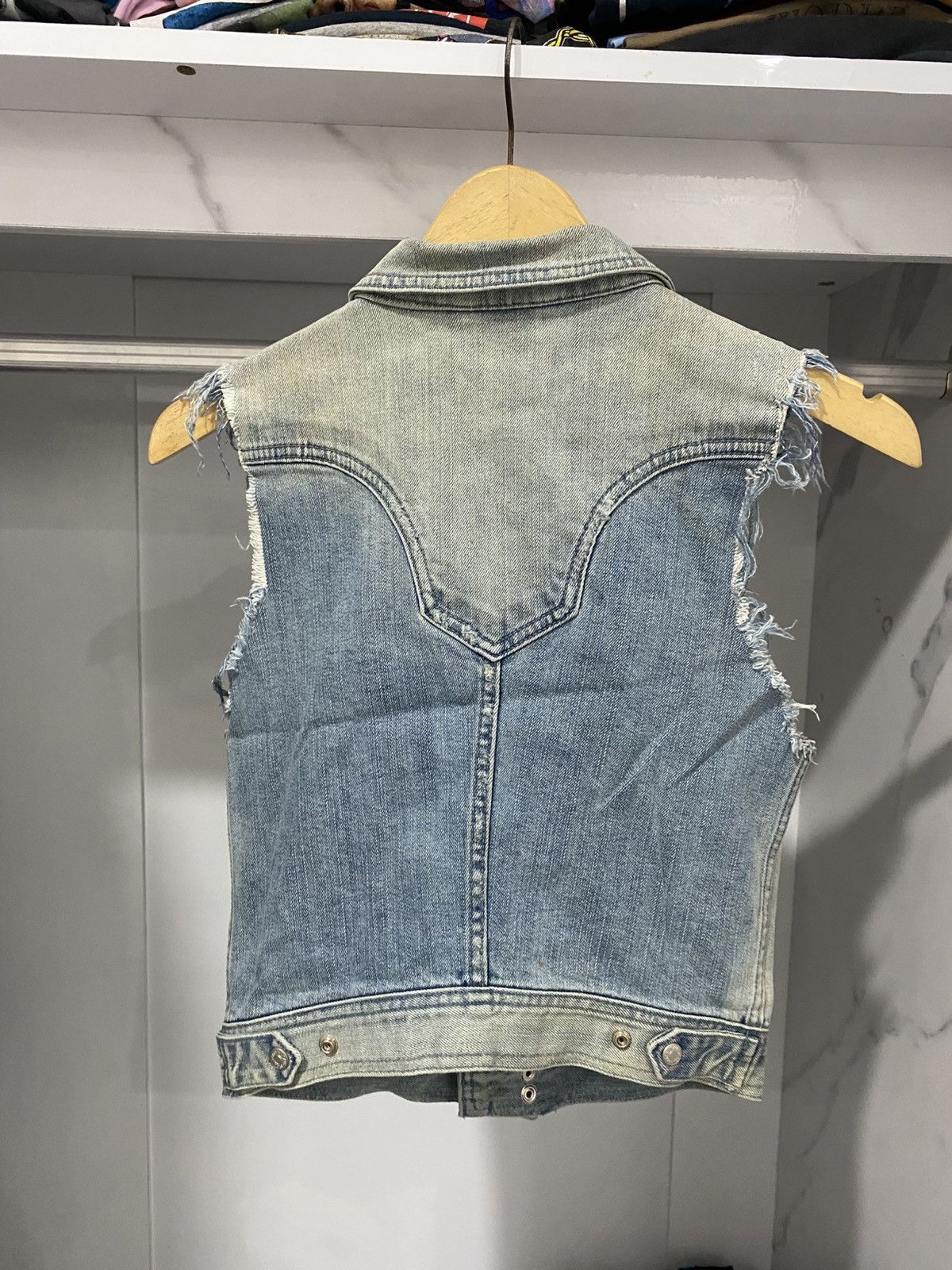 Japanese Brand × Vintage Vest Baby Styled Vkei Lgb Biker Size XS / US 0-2 / IT 36-38 - 5 Thumbnail