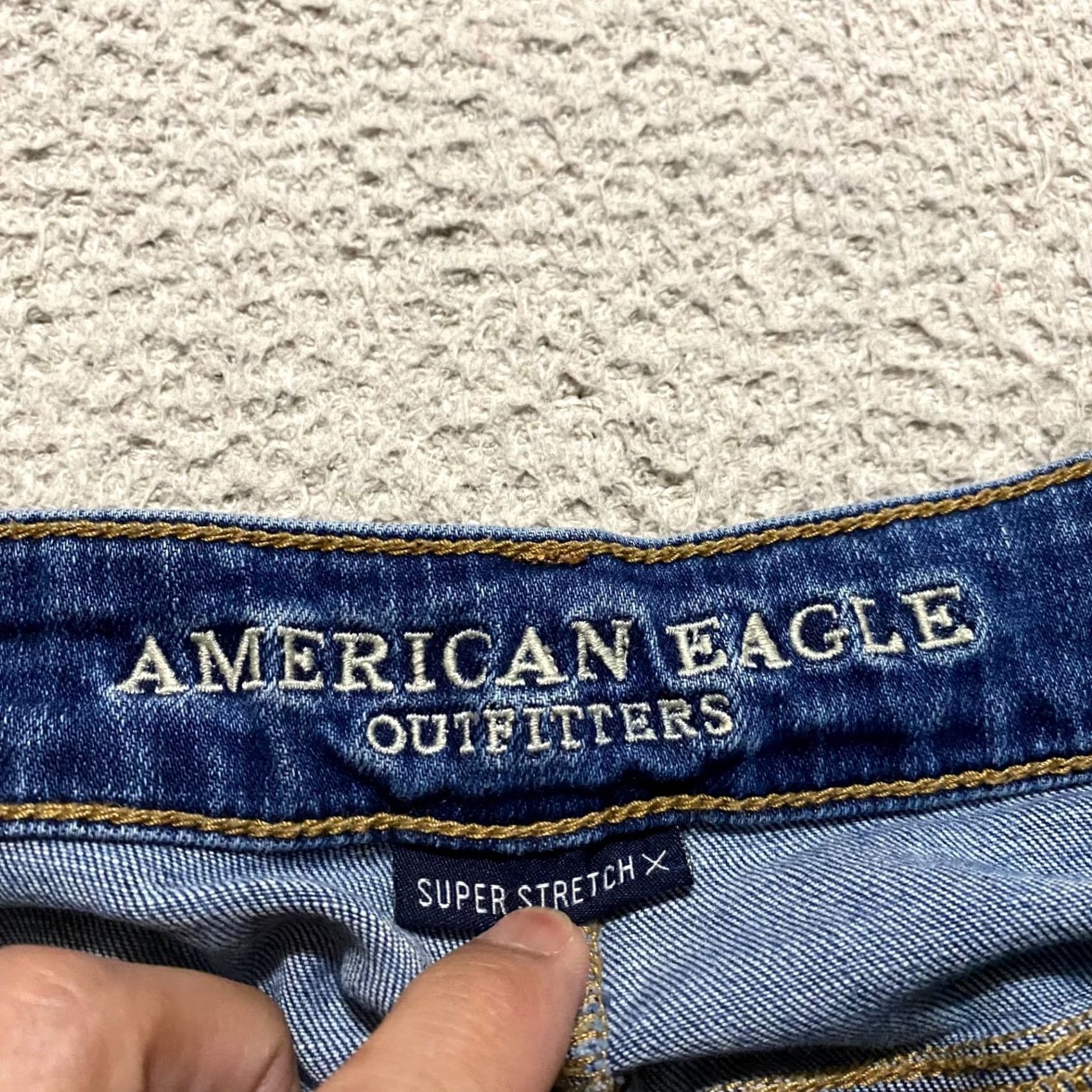 American Eagle Outfitters American Eagle Outfitters Jeans Womens 2 Blue Medium Wash High Rise Jegging Slim Stretch Regular Size 26" / US 2 / IT 38 - 3 Thumbnail