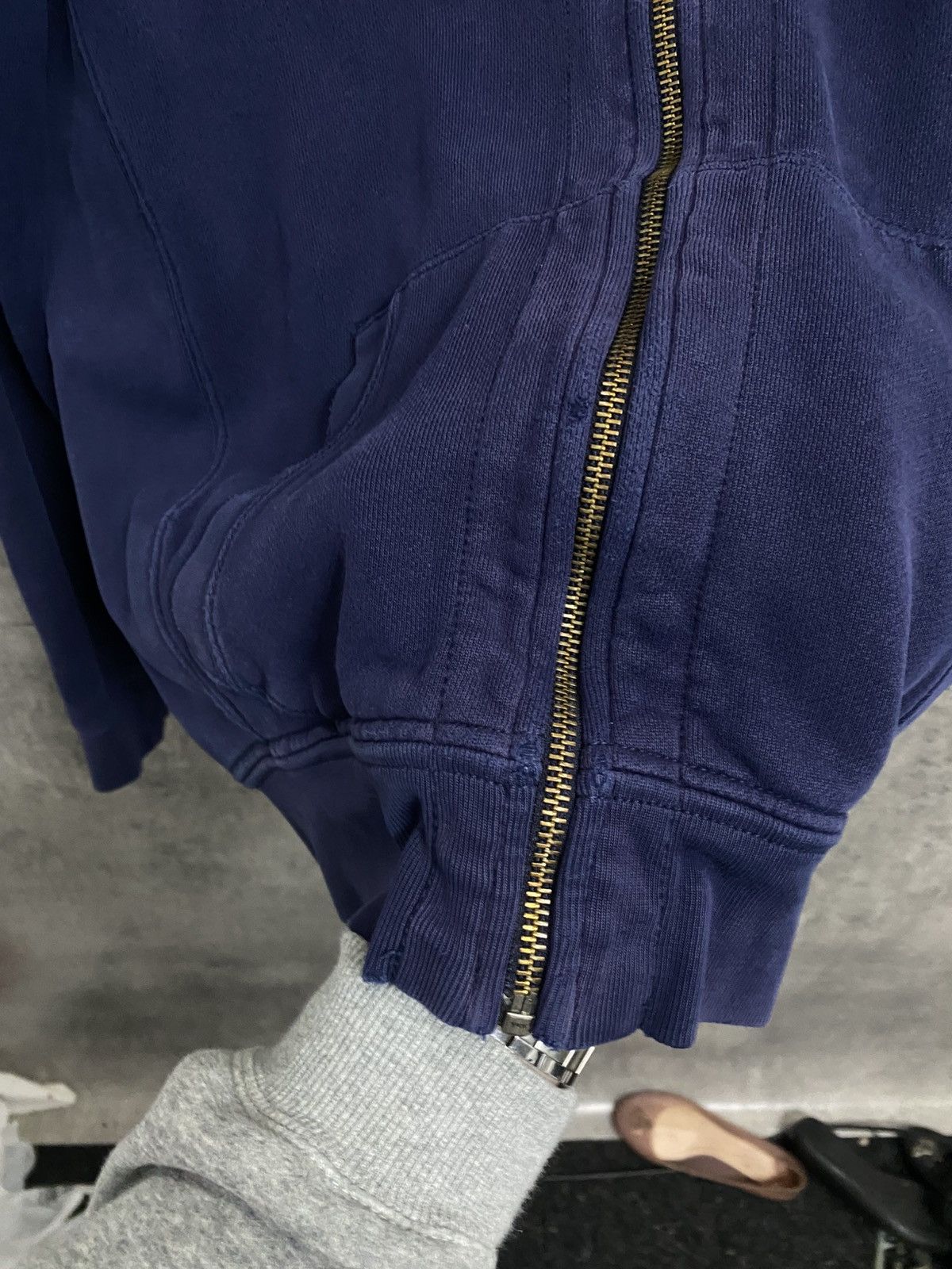 Polo Ralph Lauren Vintage Navy Blue Polo Ralph Lauren Zip Hoodie Men’s Hoodie Size US M / EU 48-50 / 2 - 6 Thumbnail