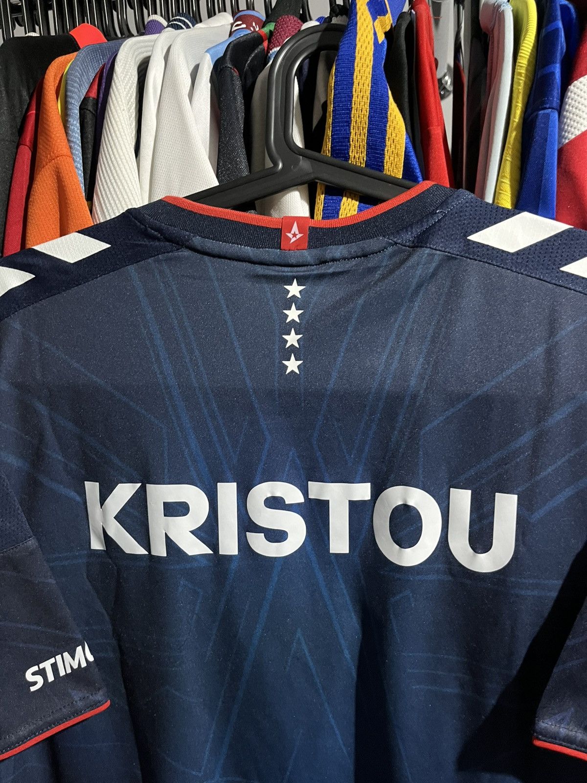 Hummel × The Game Hummel Astralis 2021/22 Kristou Game Jersey Size US M / EU 48-50 / 2 - 4 Thumbnail