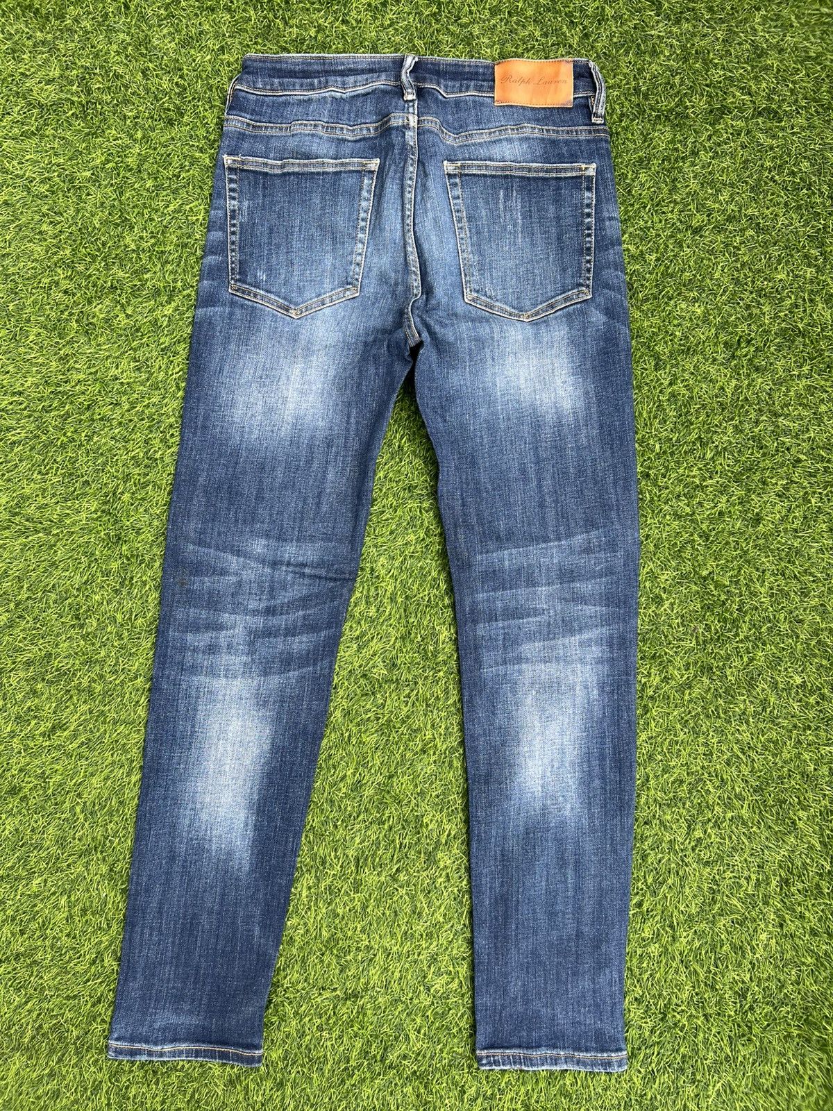 Polo Ralph Lauren Ralph Lauren Purple Label "Straight Fit" Hand-Brushed Denim Size US 32 / EU 48 - 12 Thumbnail