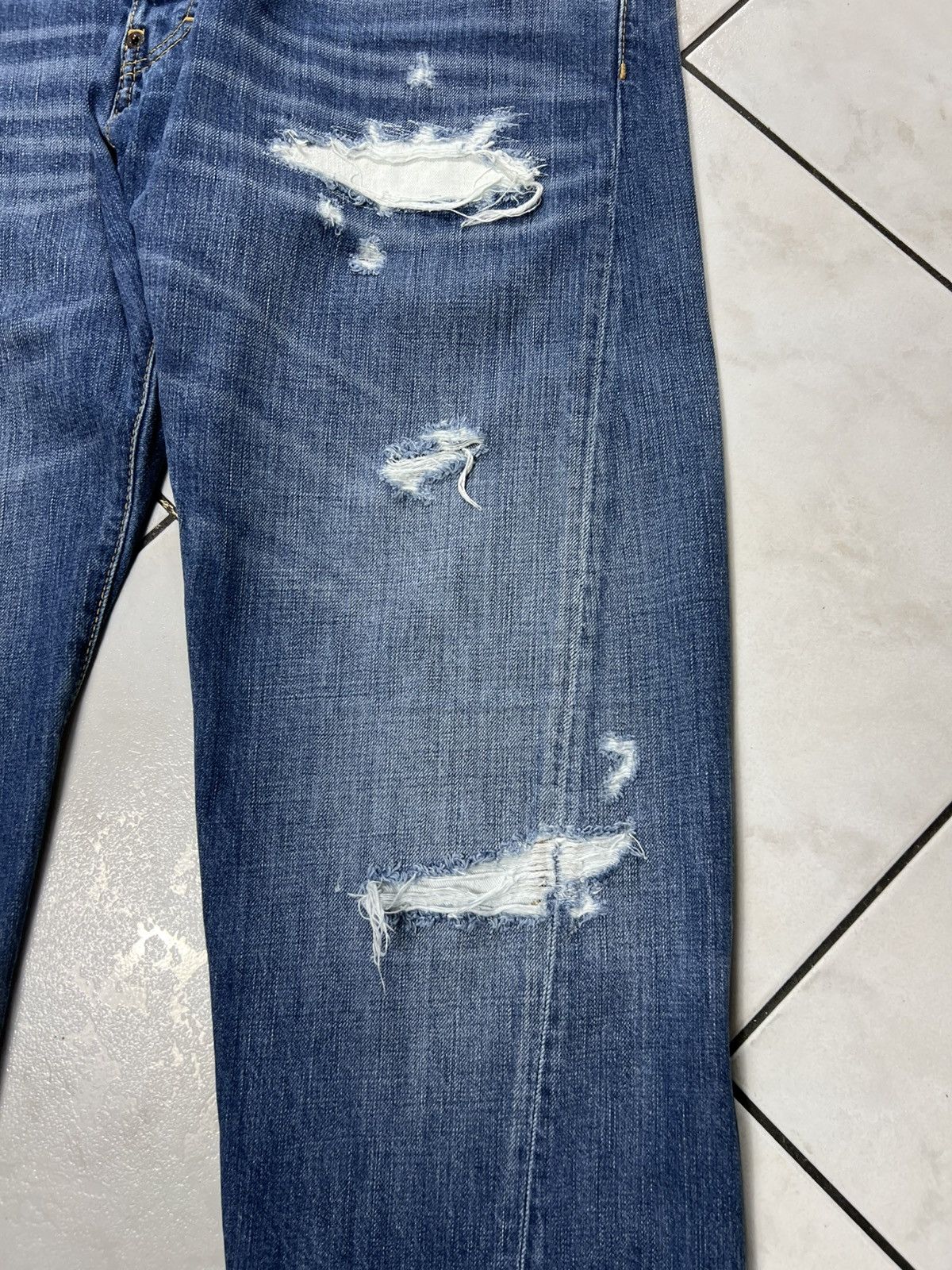 Dsquared2 Dsquared2 rider jeans ripped distressed denim pants washed Size US 36 / EU 52 - 9 Thumbnail