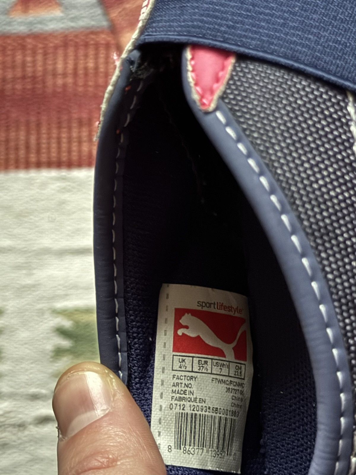 Puma Vintage 00’s Puma Mostro y2k Navy Japanese Low Sneakers Size US 7 / IT 37 - 16 Thumbnail