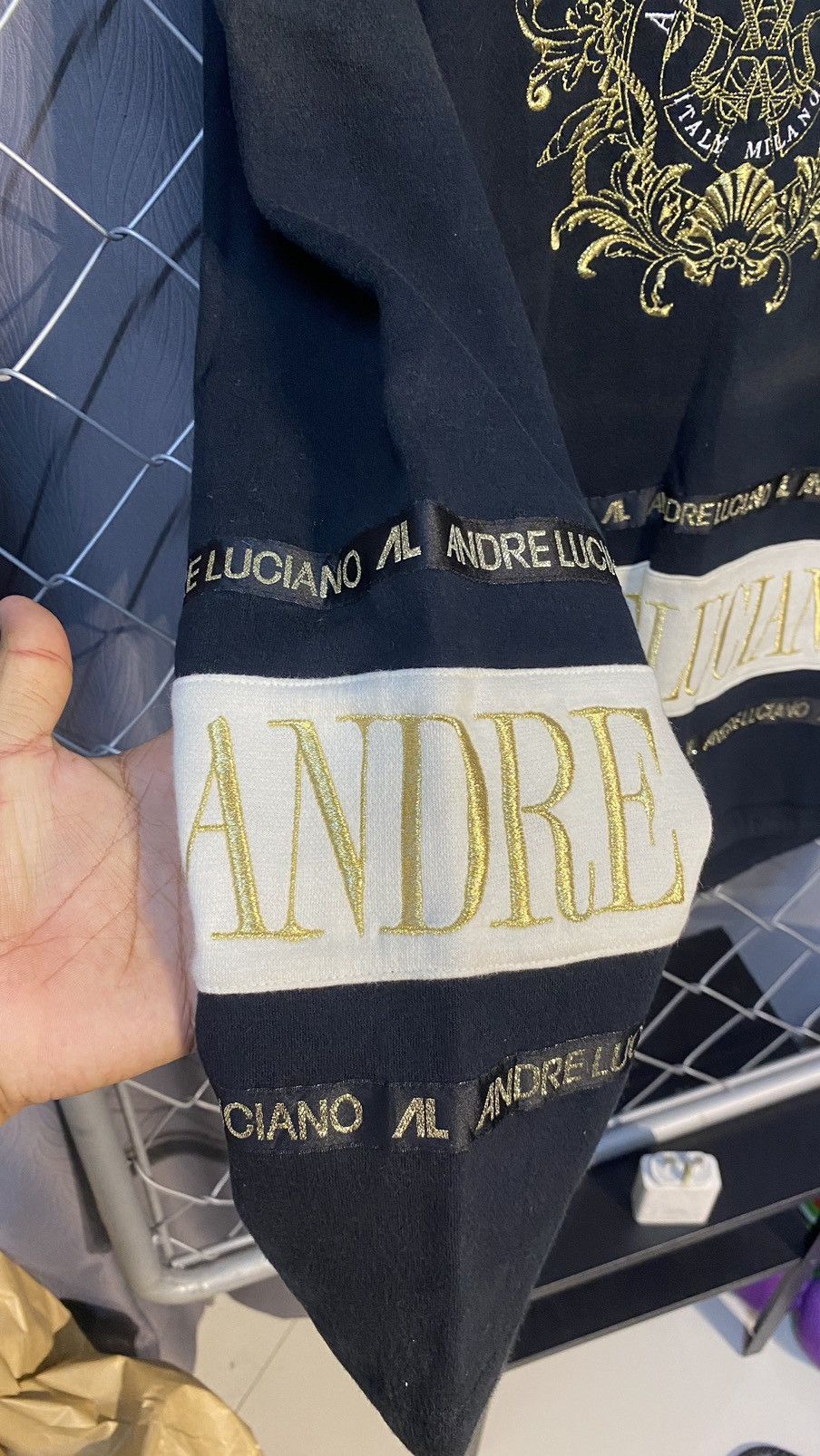 Andreluciano × Japanese Brand ANDRE LUCIANO (AL) HOODIE SIDETAPE MEDIUM Size US M / EU 48-50 / 2 - 5 Thumbnail