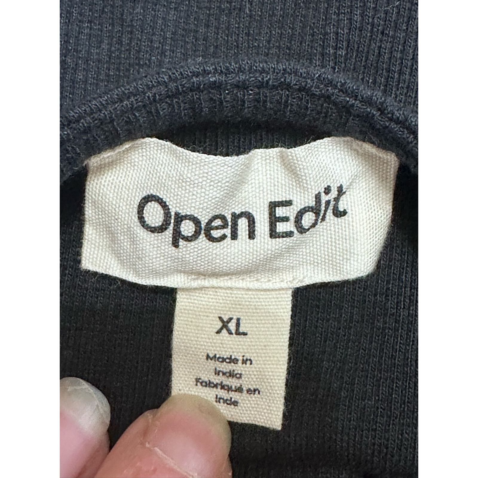 Other Open Edit Snap One Piece Bodysuit Sleeveless Black Womens XL Size XL / US 12-14 / IT 48-50 - 7 Thumbnail