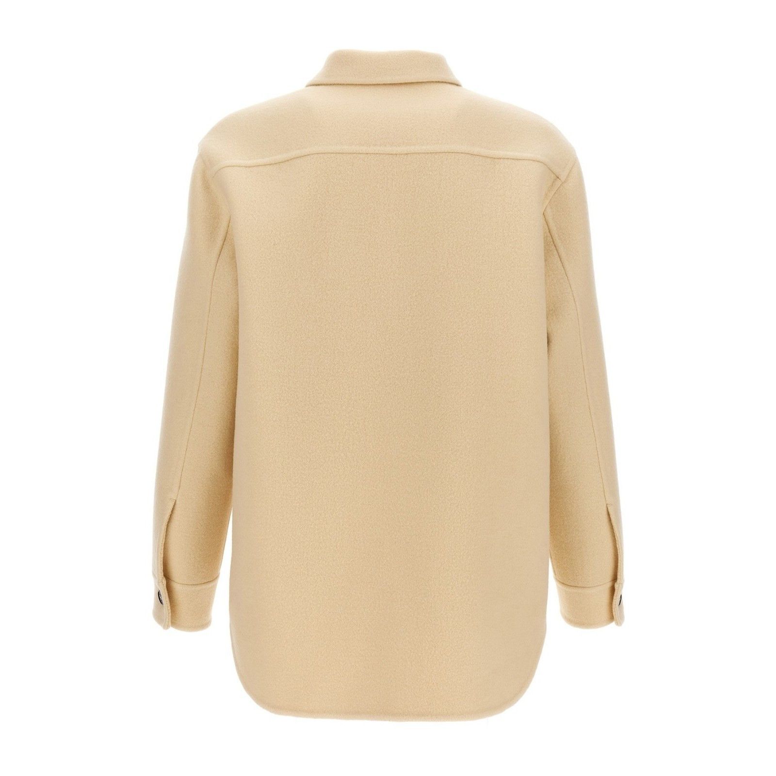 Jil Sander JIL SANDER Beige Wool Coat New & Authentic (Men's size:L;) Size US L / EU 52-54 / 3 - 2 Thumbnail