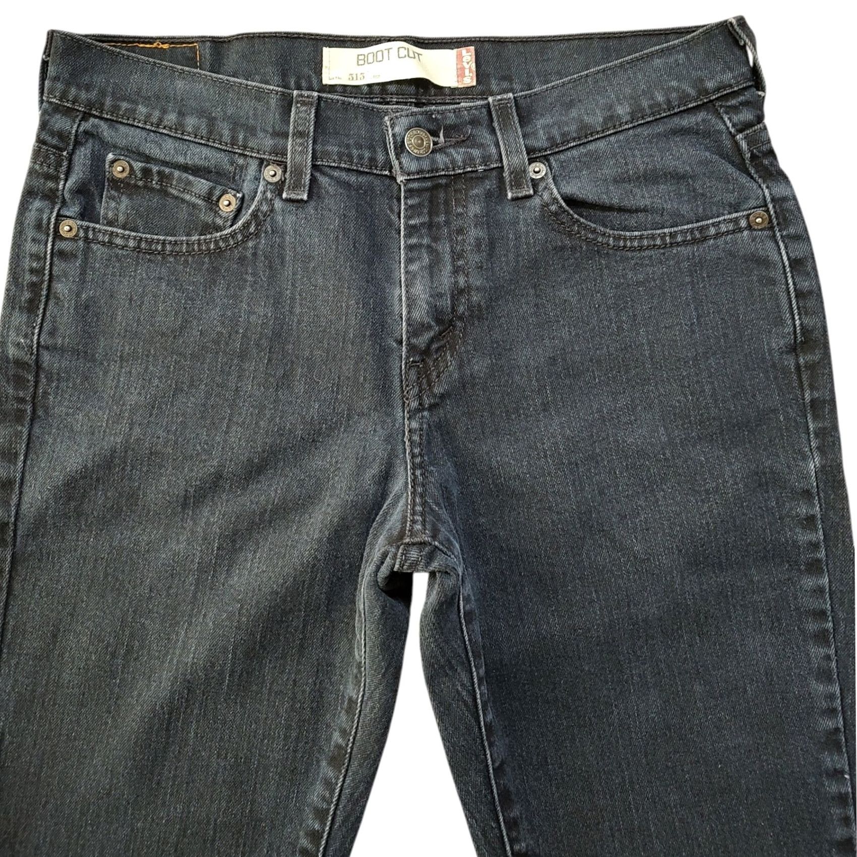 Levi's VINTAGE Levi’s 515 Jeans Bootcut Denim Blue 29 Inseam Womens Size 6 Regular 5-Pocket Western Size 28" / US 6 / IT 42 - 3 Thumbnail