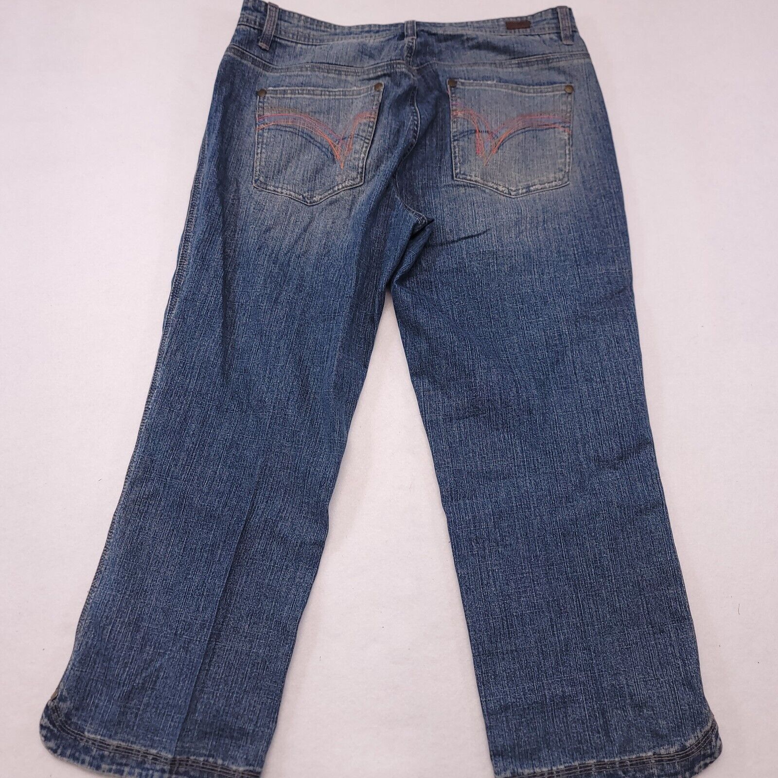 DKNY DKNY Button Zip Medium Wash Denim Jeans Womens Size 10 Blue Size 32" / US 10 / IT 46 - 11 Thumbnail