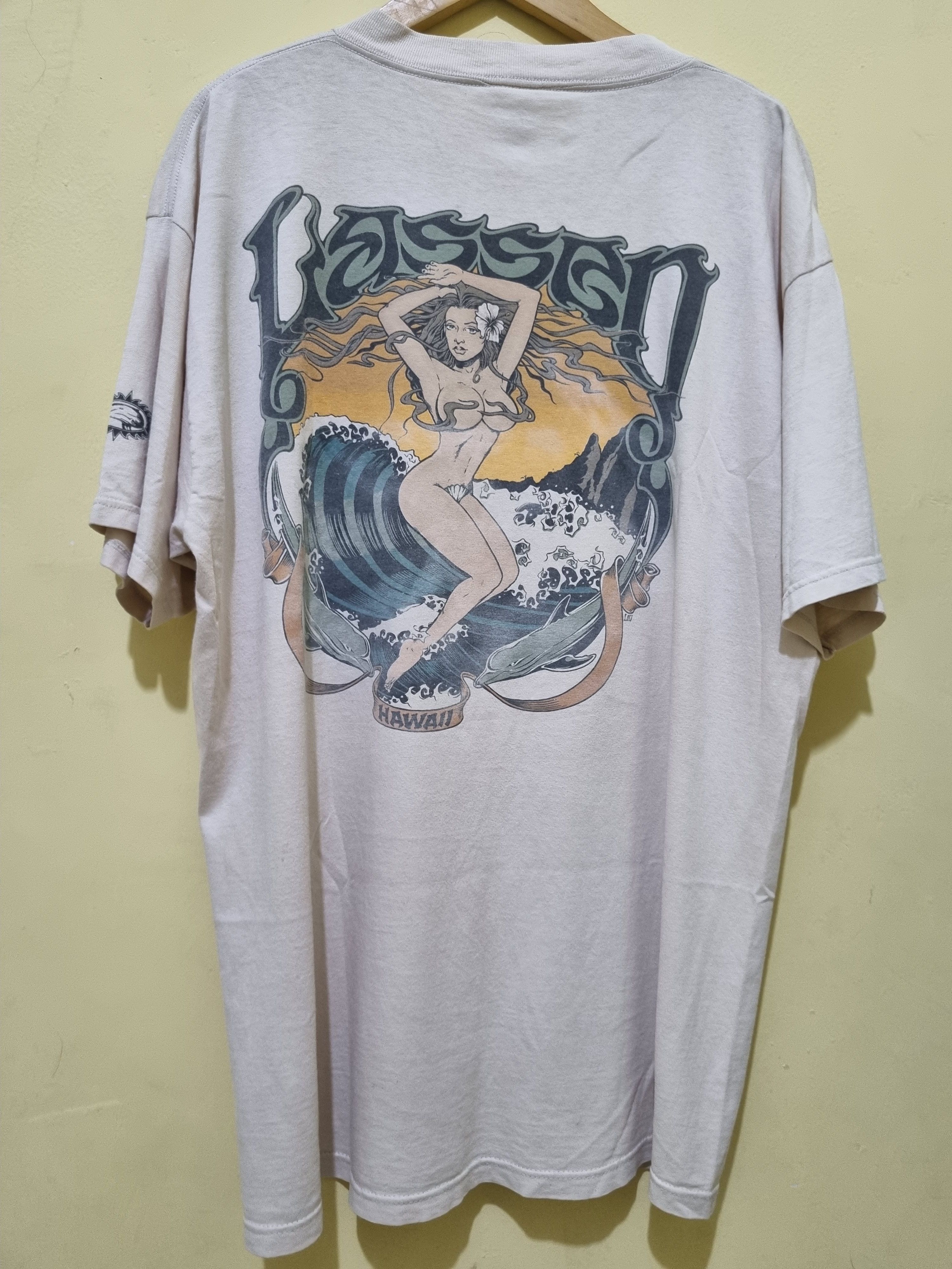 Tultex Vintage Tultex Lassen Hawaii tee Size US XL / EU 56 / 4 - 1 Thumbnail