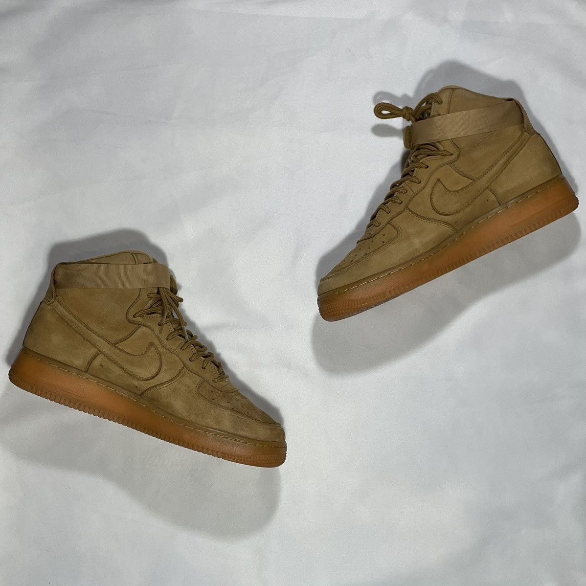 Nike Nike Air Force 1 Brown High Flax Size US 10 / EU 43 - 4 Thumbnail