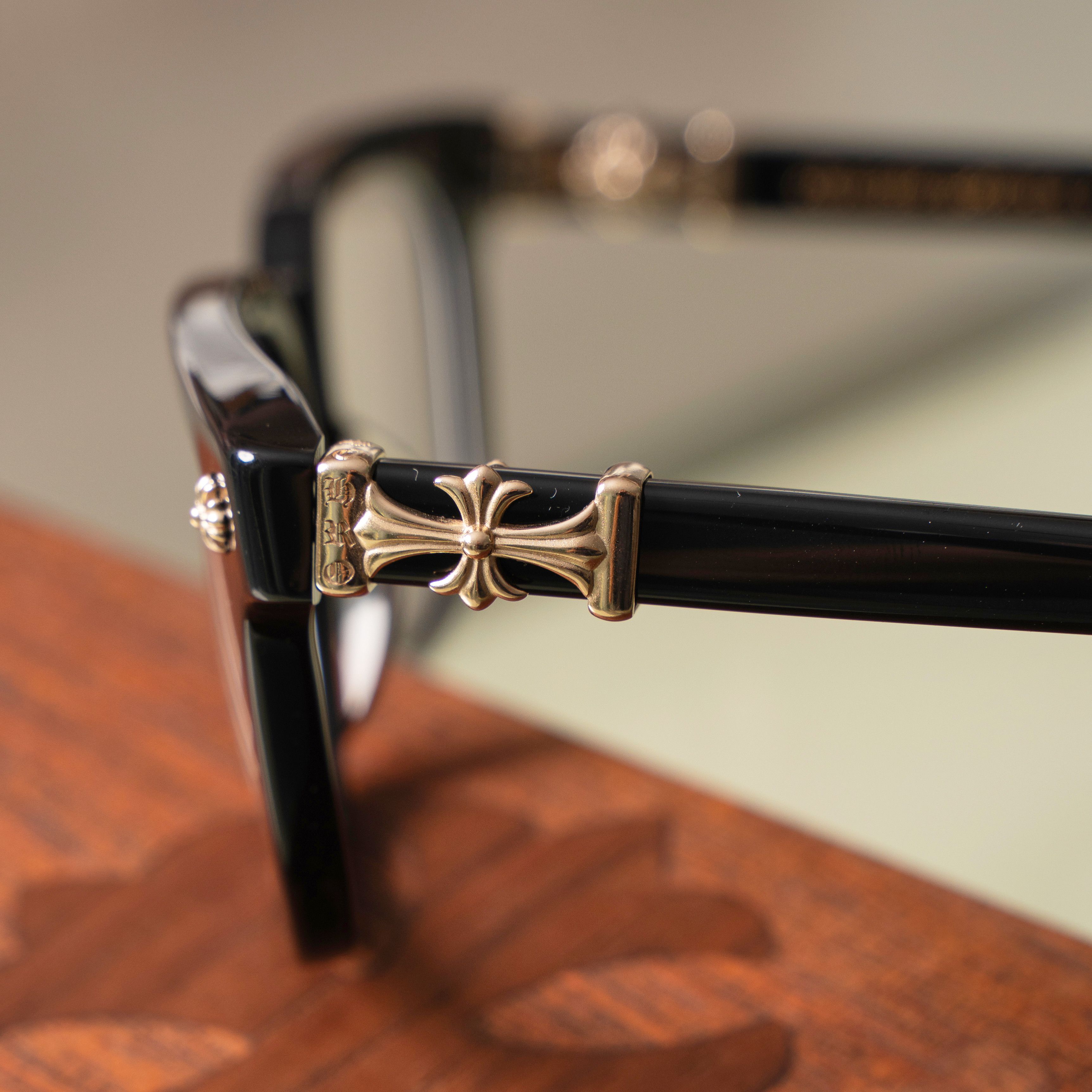 Chrome Hearts CHROME HEARTS COX UCKER BK-18KGP BLACK/GOLD Size ONE SIZE - 4 Thumbnail